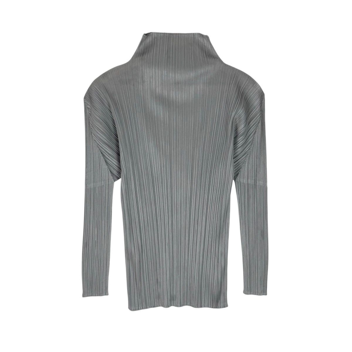 Issey Miyake × Pleats Please Issey Miyake ⚡️PLEATS PLEASE IS MOCK NECk LONG SLEEVE Size M / US 6-8 / IT 42-44 - 4 Thumbnail