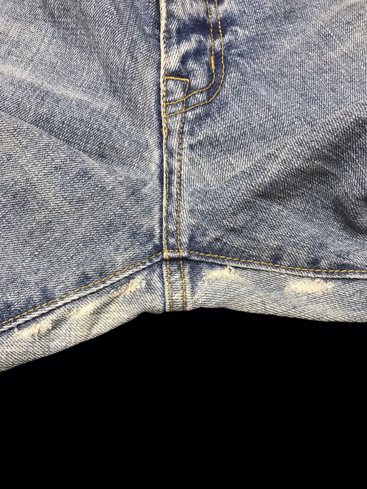 Designer 💥ULTRA RARE💥JPRESS HEAVY PATCHWORK DISTRESSED DENIM F138 Size US 32 / EU 48 - 20 Thumbnail