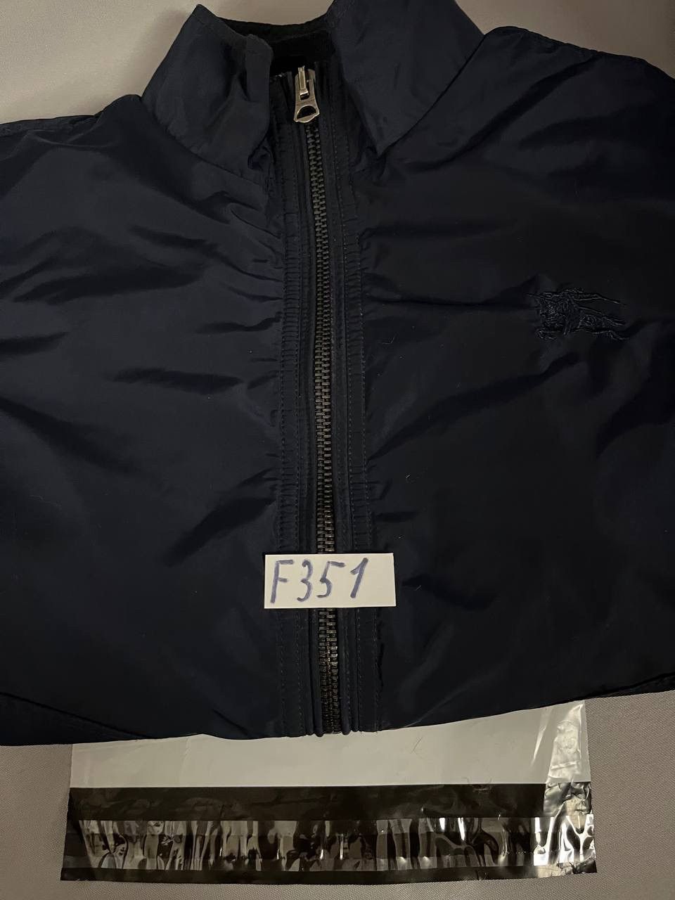 Burberry Burberry Brit Nylon Jacket Navy Nova Check Size US M / EU 48-50 / 2 - 15 Thumbnail