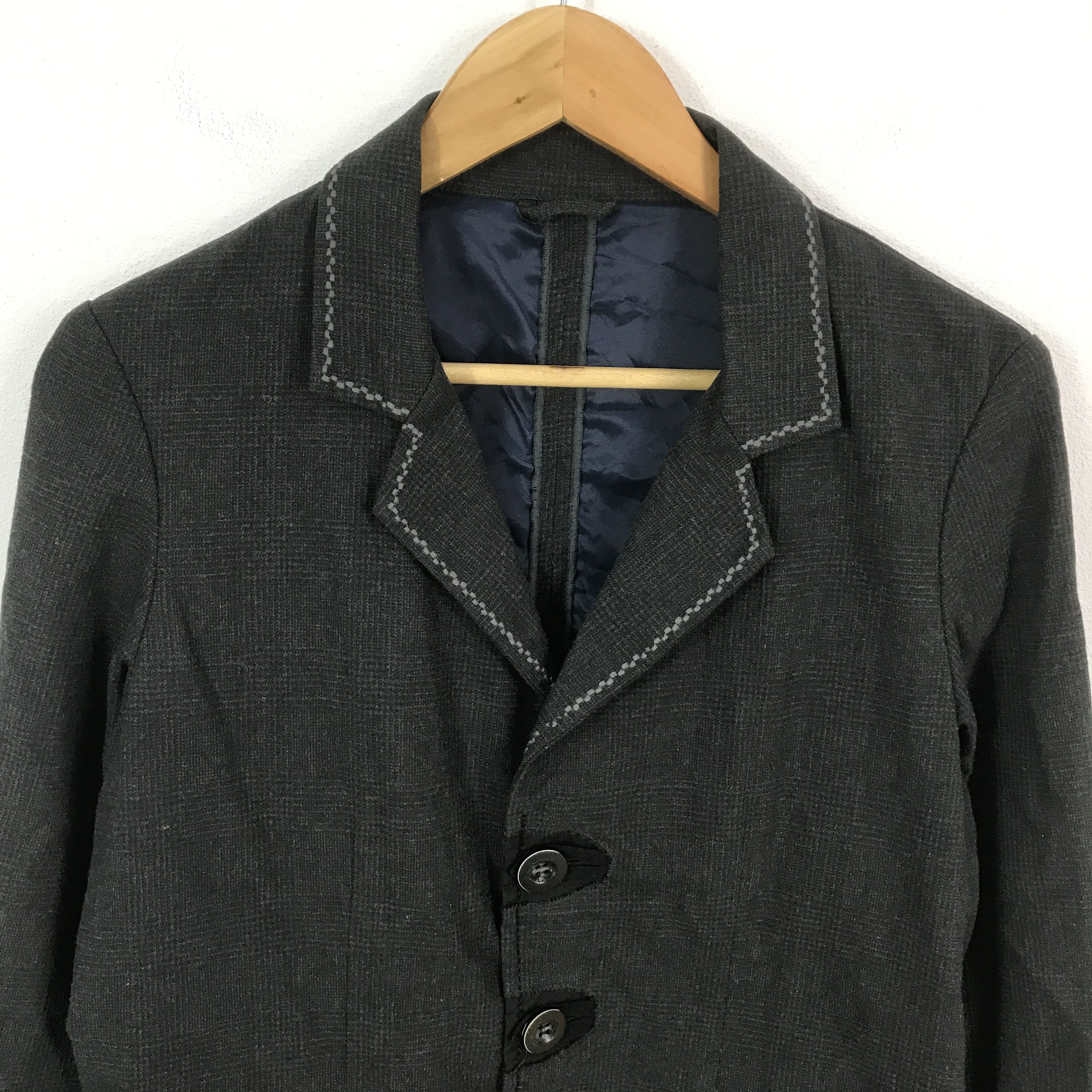 Japanese Brand × Marithe + Francois Girbaud 2000s Marithe Francois Girbaud MFG Blazer Jacket Size US M / EU 48-50 / 2 - 3 Thumbnail