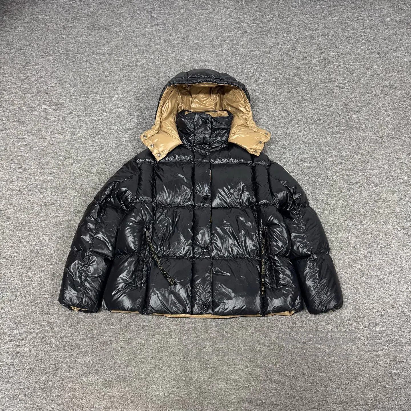 Moncler Moncler Parana Gold Caped Down jacket| Size US M / EU 48-50 / 2 - 1 Thumbnail