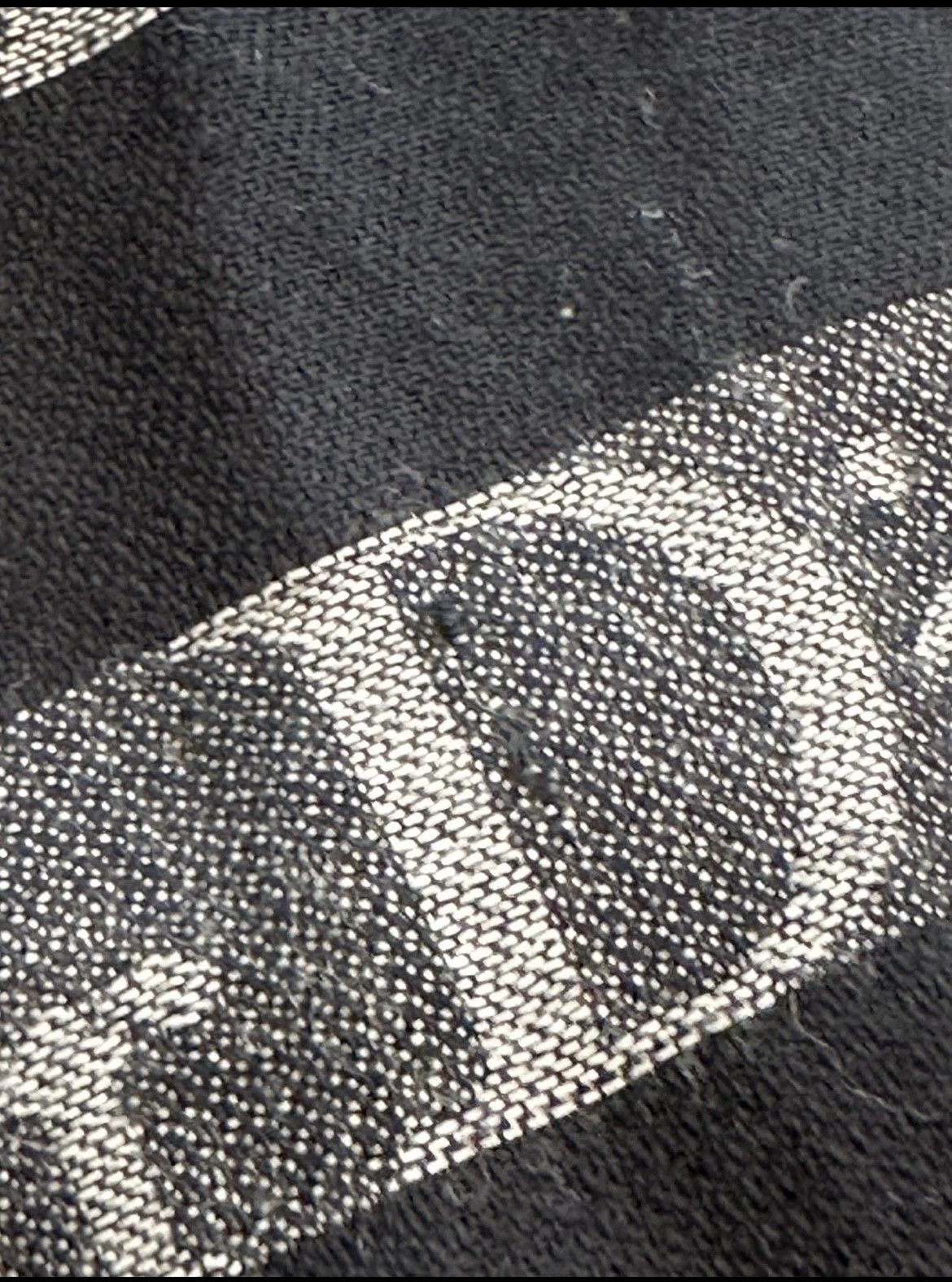 Dior Rare Dior monogram linen scarf Size ONE SIZE - 9 Thumbnail