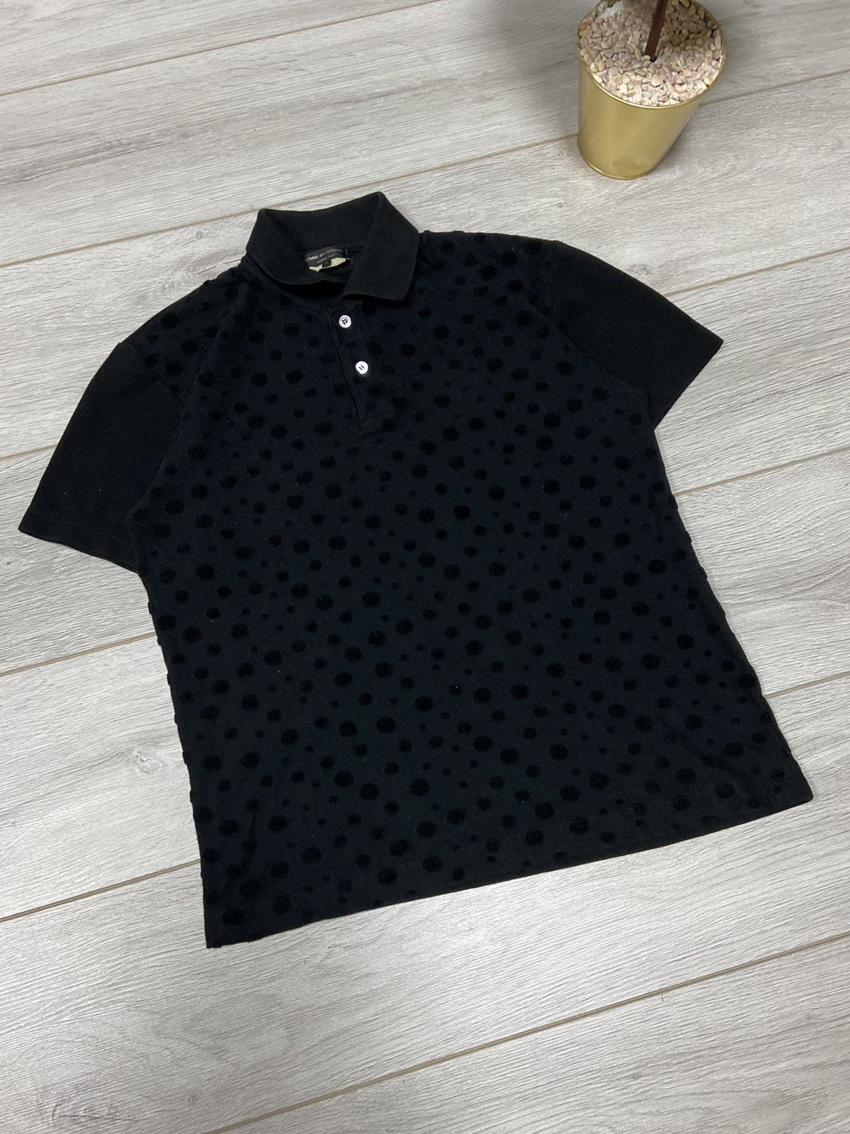 Comme des Garcons Homme Plus CDG RARE Comme des garçons dot polo Size US S / EU 44-46 / 1 - 5 Thumbnail