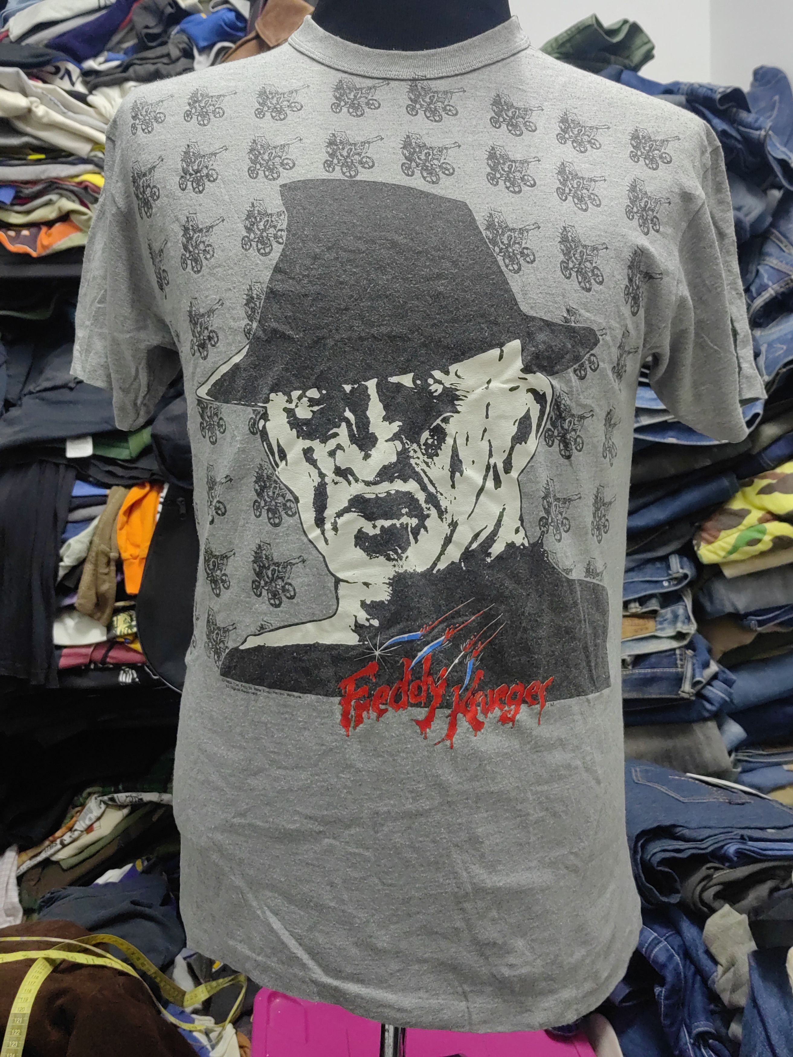 Vintage vintage fullprint FREDDY KRUEGER Size US L / EU 52-54 / 3 - 1 Thumbnail