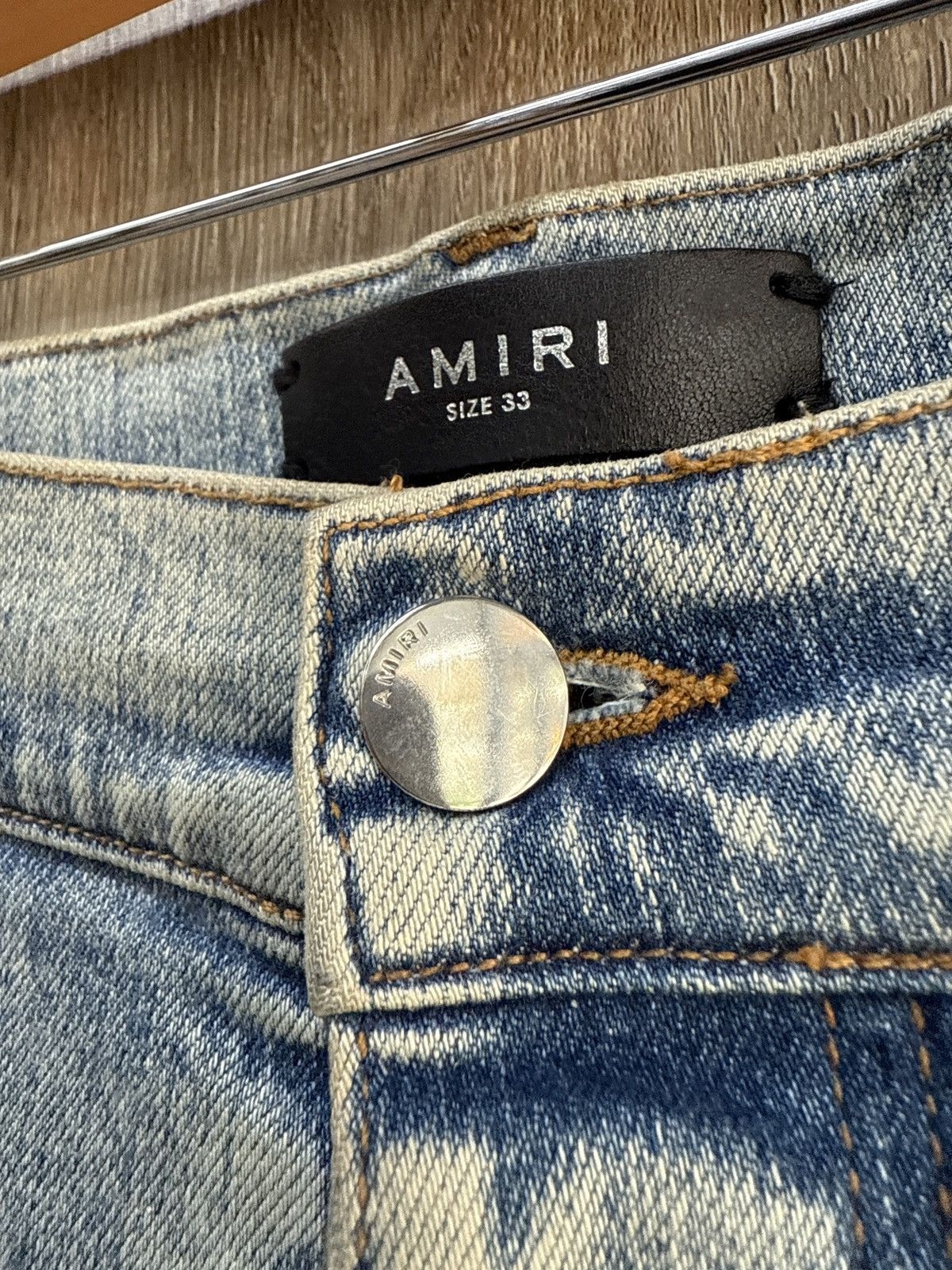 Amiri Amiri Pajama Art Patch Jeans Size US 33 - 5 Thumbnail