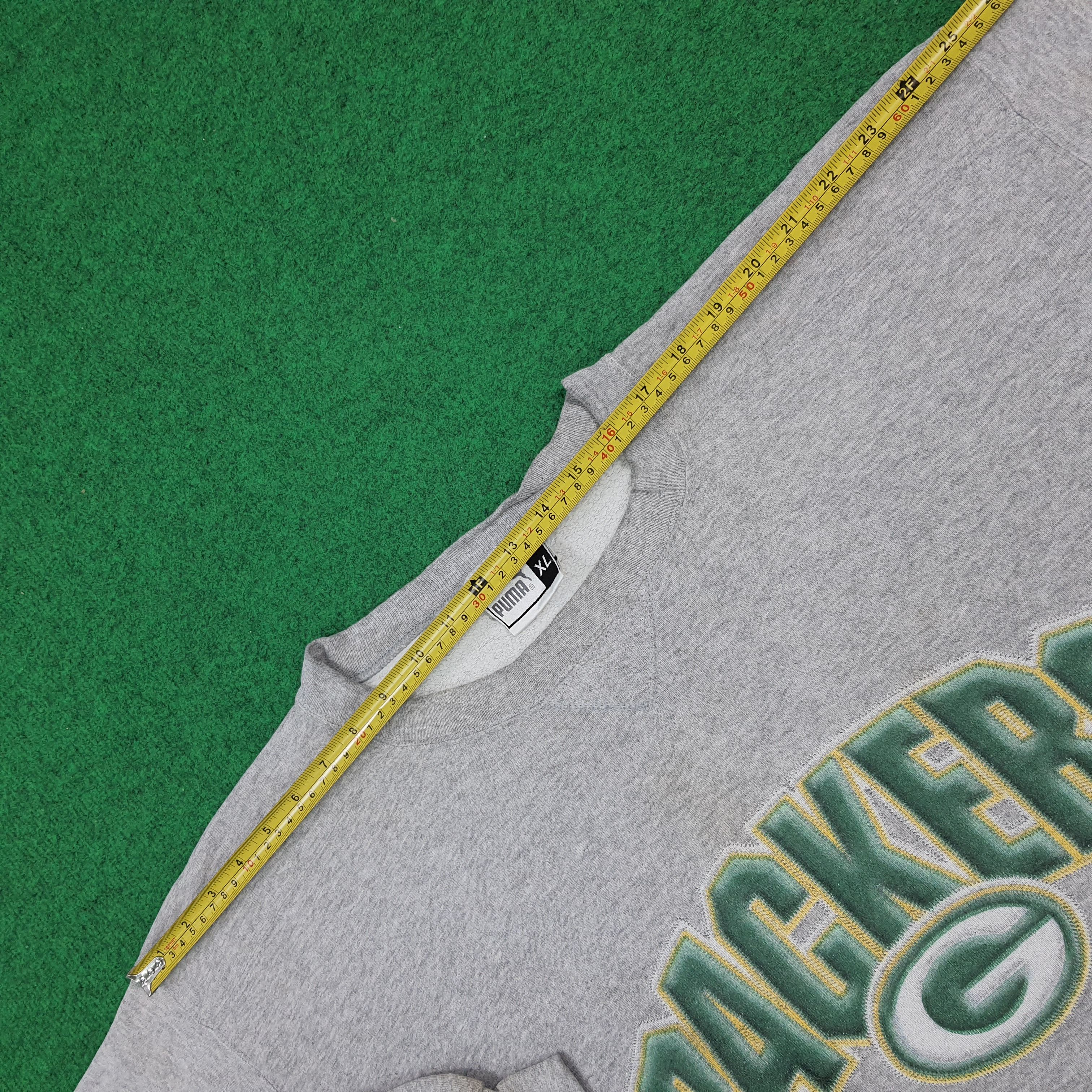 Puma Vintage 90s PUMA Green Bay Packers Crewneck C307N12 Size US XL / EU 56 / 4 - 9 Thumbnail