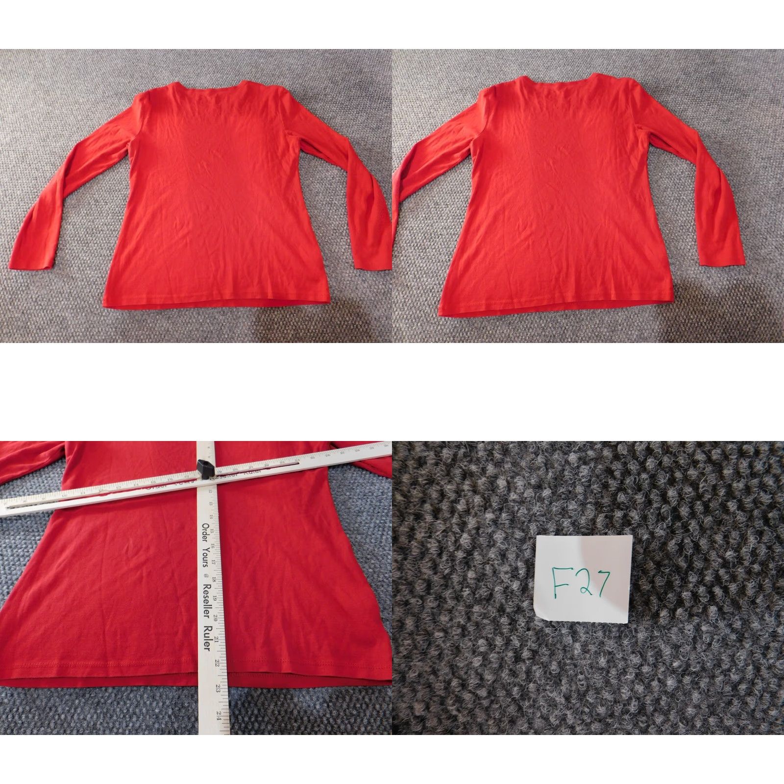 Ann Taylor Ann Taylor Loft Blouse Regular Womens XL Red Floral Round Neck Short Sleeve Pullover Casual Cotton Down Ruffle Size XL / US 12-14 / IT 48-50 - 8 Thumbnail