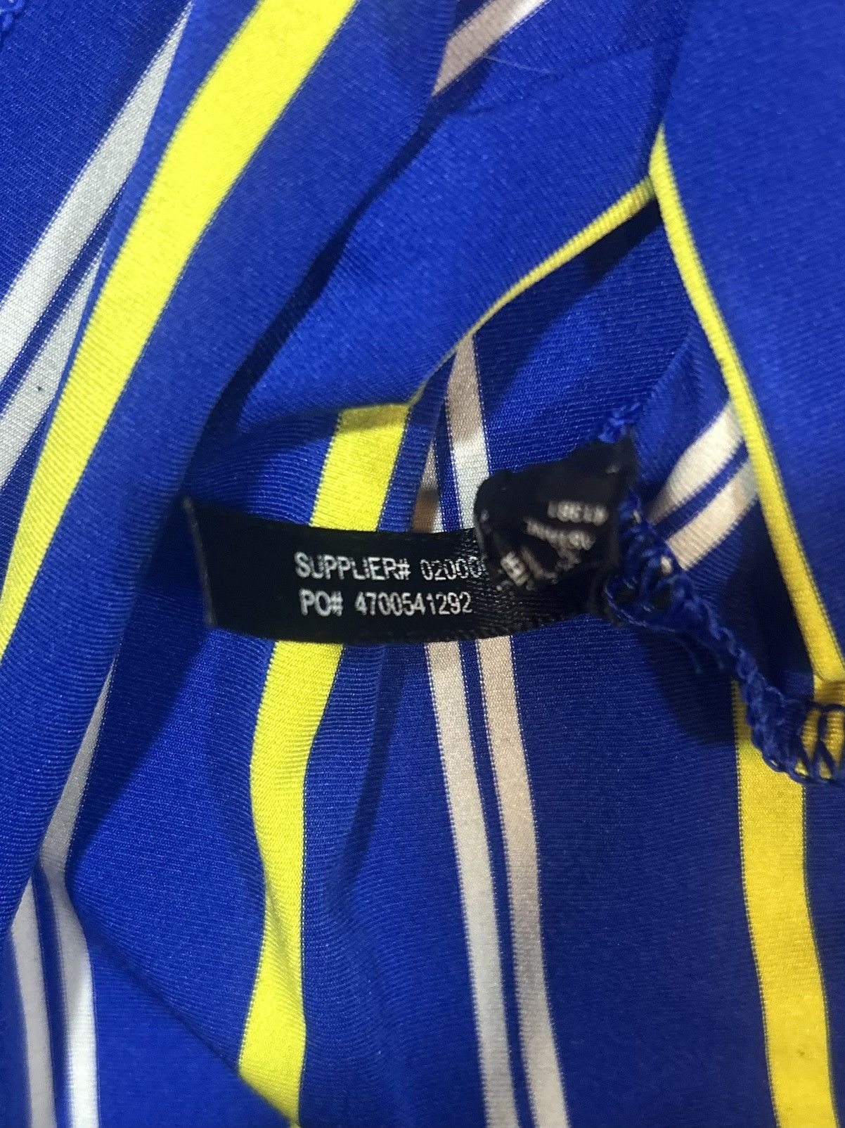 RLX Ralph Lauren RLX Ralph Lauren Blue Yellow Polo EUC M Golf Short Sleeve Size US M / EU 48-50 / 2 - 7 Thumbnail