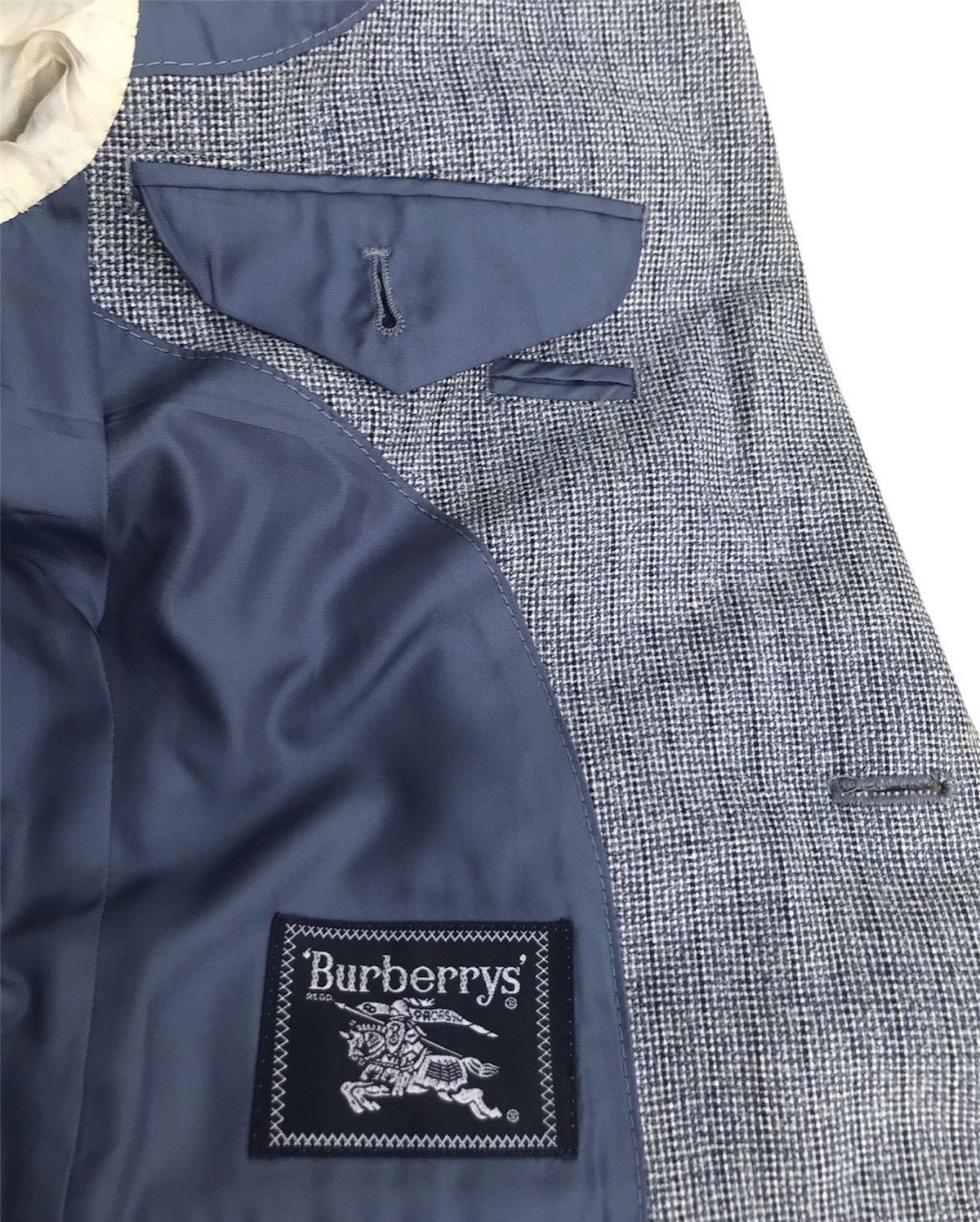 Burberry Vintage Burberrys Houndstooth Wool Blazer Size US S / EU 44-46 / 1 - 14 Thumbnail