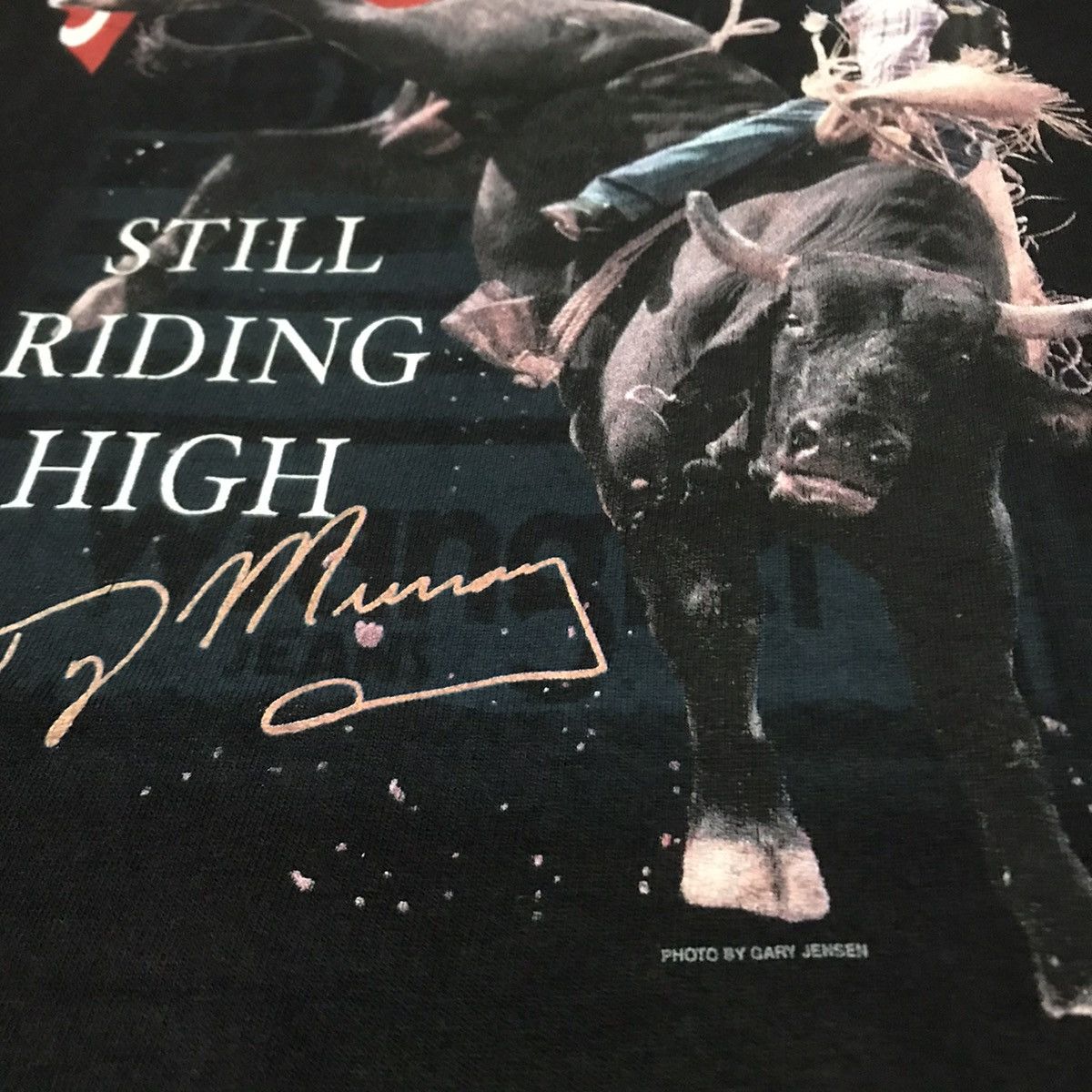 Vintage × Wrangler VINTAGE WRANGLER STILL RIDING HIGH TY MURRAY RARE TEE Size US M / EU 48-50 / 2 - 3 Thumbnail