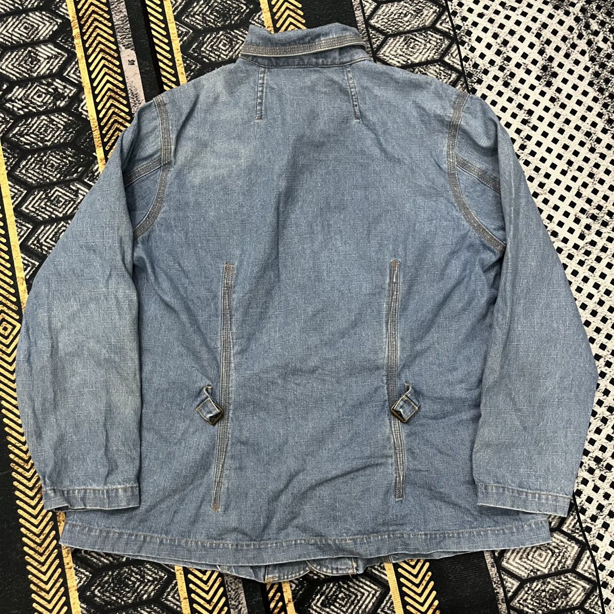 Denim & Co. 💥CJ Banks Reworked Avant Garde Designer Denim Carpenter Size US L / EU 52-54 / 3 - 11 Thumbnail