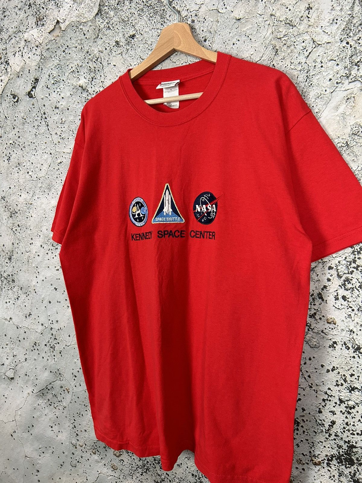 NASA Vintage NASA Embroidered Graphic Tee Streetwear Hype Rare Size US L / EU 52-54 / 3 - 2 Thumbnail