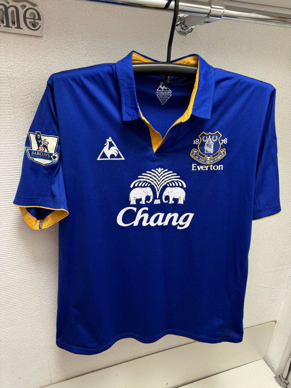 Le Coq Sportif Le Coq Sportif Everton vintage soccer jersey Xl Size US XL / EU 56 / 4 - 2 Thumbnail