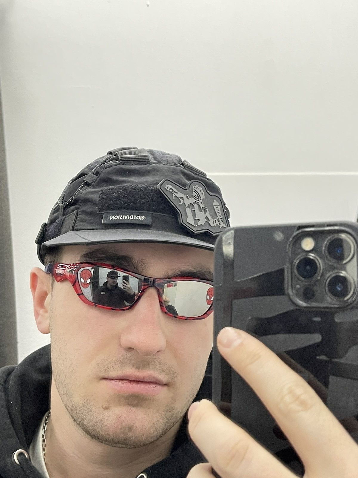 Vintage Rare Spider Man sunglasses for small hat Marvel Size ONE SIZE - 6 Thumbnail