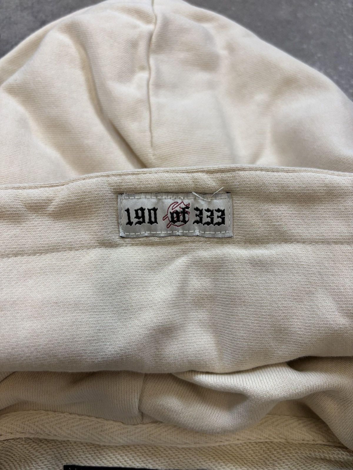 Godspeed Godspeed Lifes a Gamble Hoodie, Bone Size US XXL / EU 58 / 5 - 10 Thumbnail