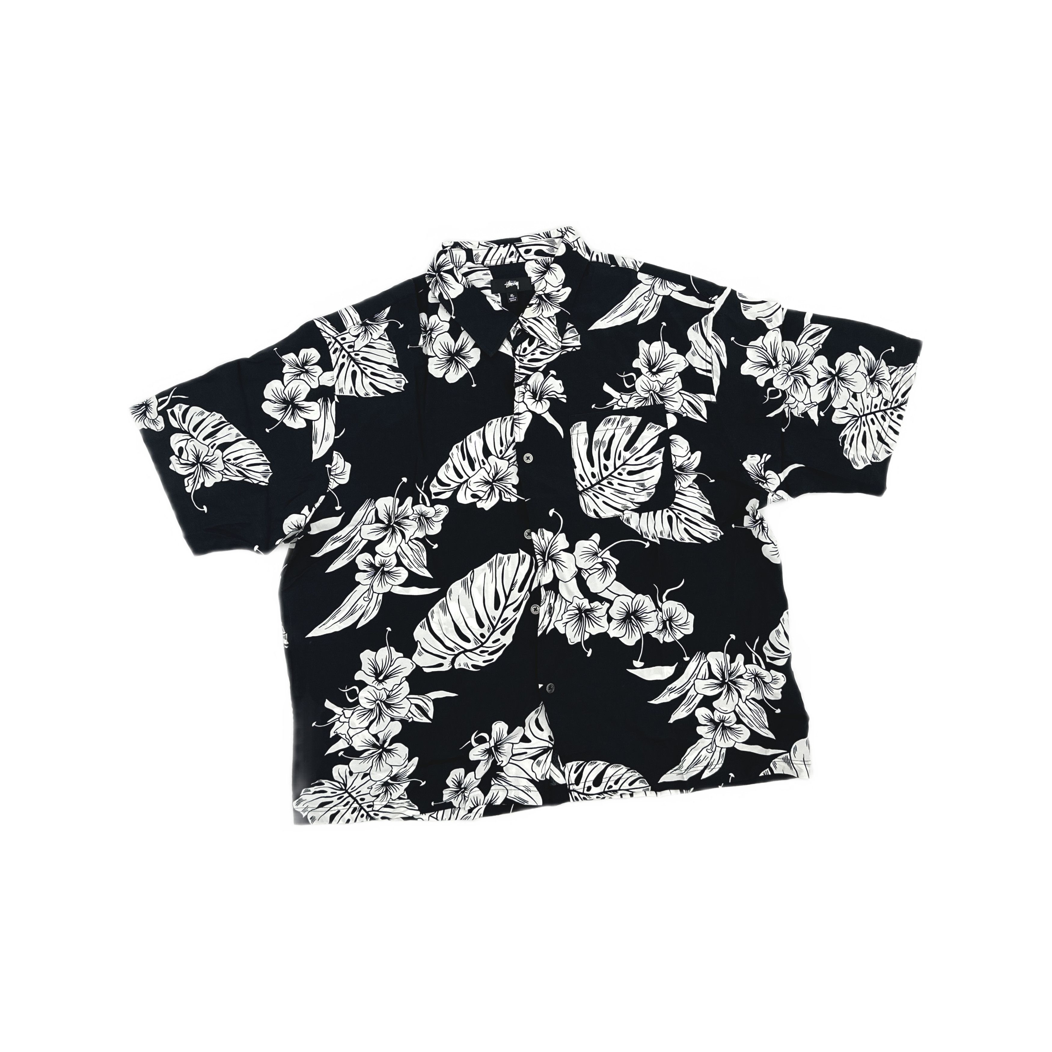 Stussy Stussy Floral Print Hawaiian Shirt XL Size US XL / EU 56 / 4 - 1 Thumbnail