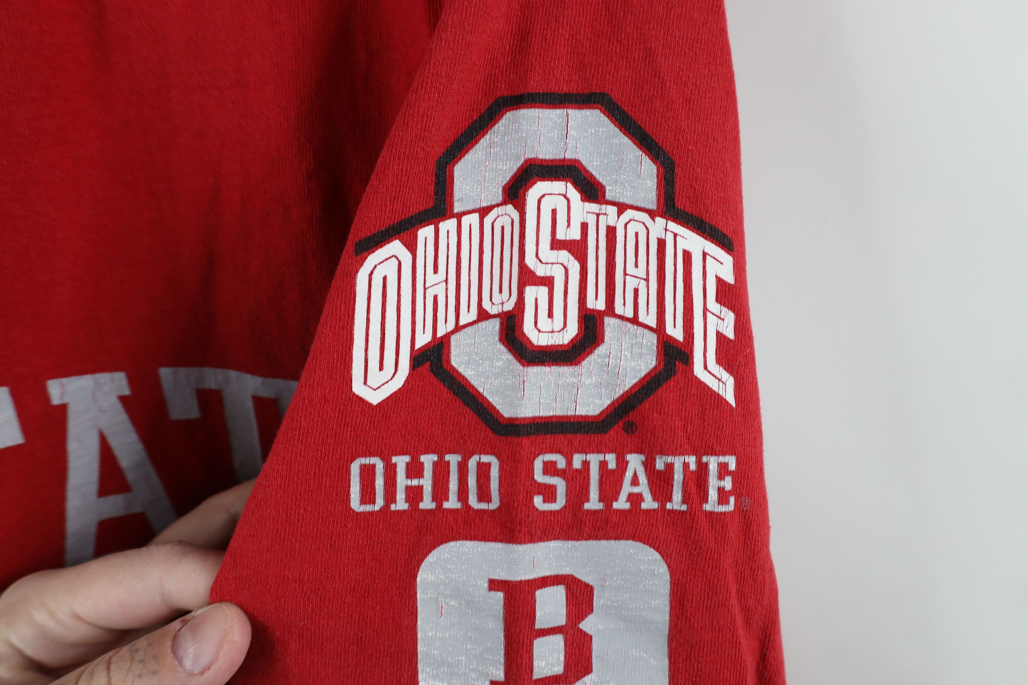 Vintage Vintage 90s Out Ohio State University Long Sleeve T-Shirt Size US M / EU 48-50 / 2 - 7 Thumbnail