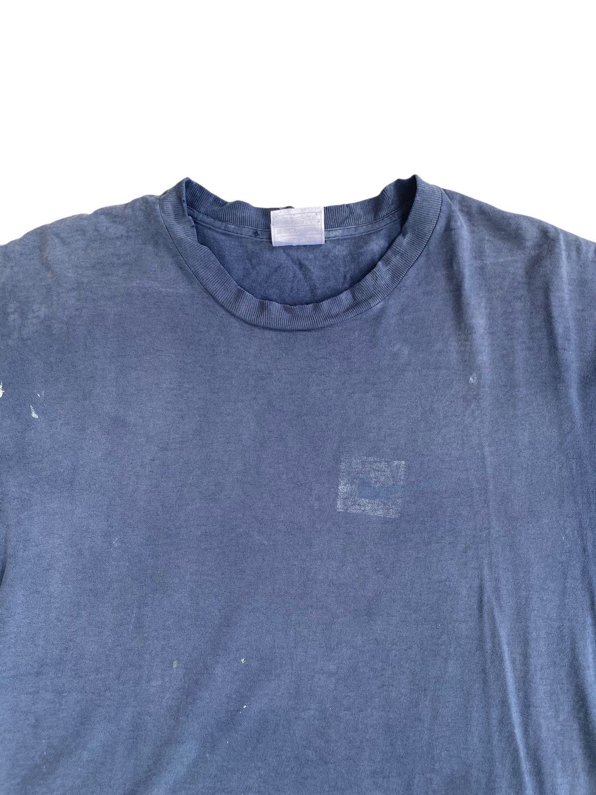 Nike × Vintage Vtg 90s Nike Tee Big Swoosh Size US L / EU 52-54 / 3 - 8 Thumbnail