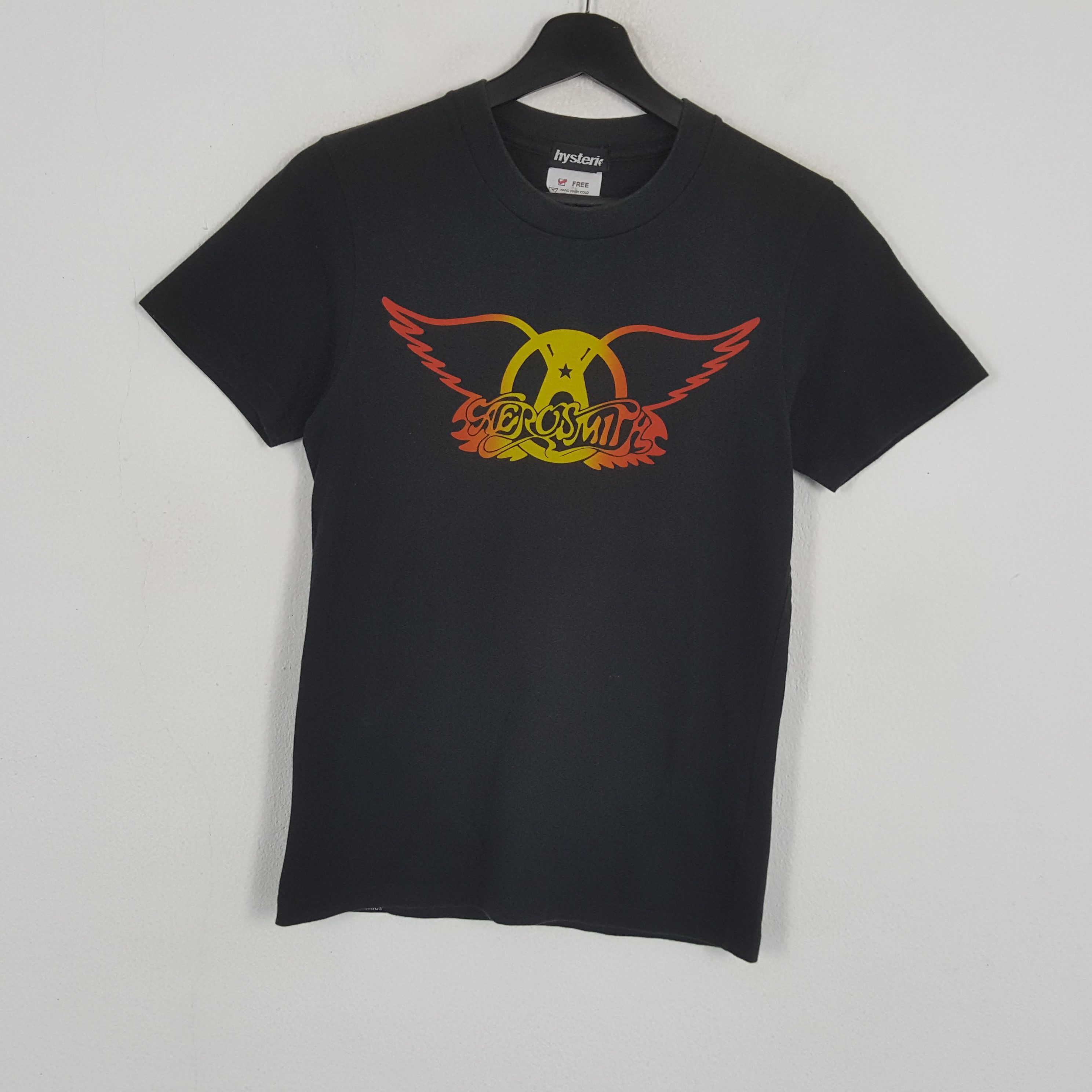 Aerosmith × Hysteric Glamour × Vintage HYSTERIC GLAMOUR x AEROSMITH Japanese Brand Vintage Tshirt Size US XS / EU 42 / 0 - 3 Thumbnail
