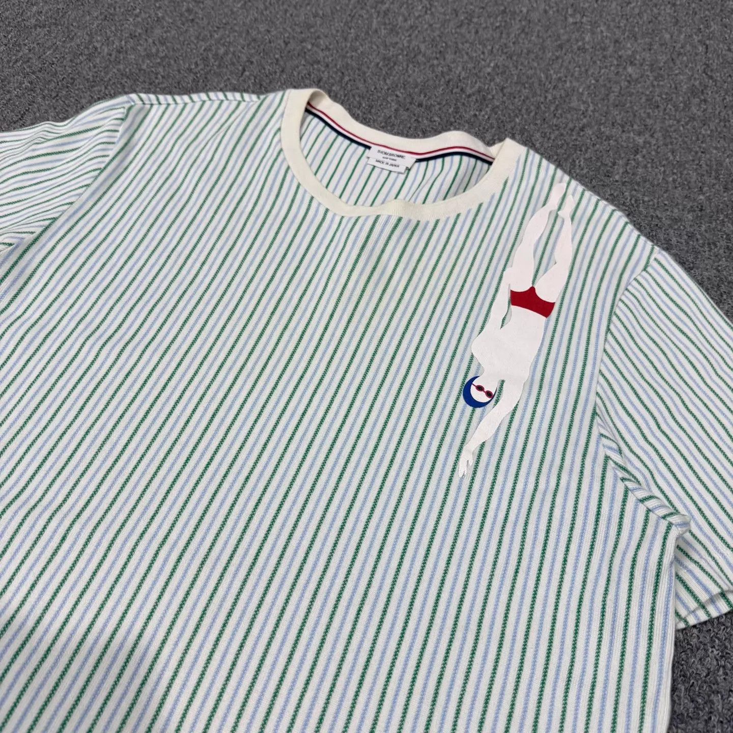 Thom Browne Thom Browne TB striped short-sleeve 4 95 New Size S / US 4 / IT 40 - 3 Thumbnail