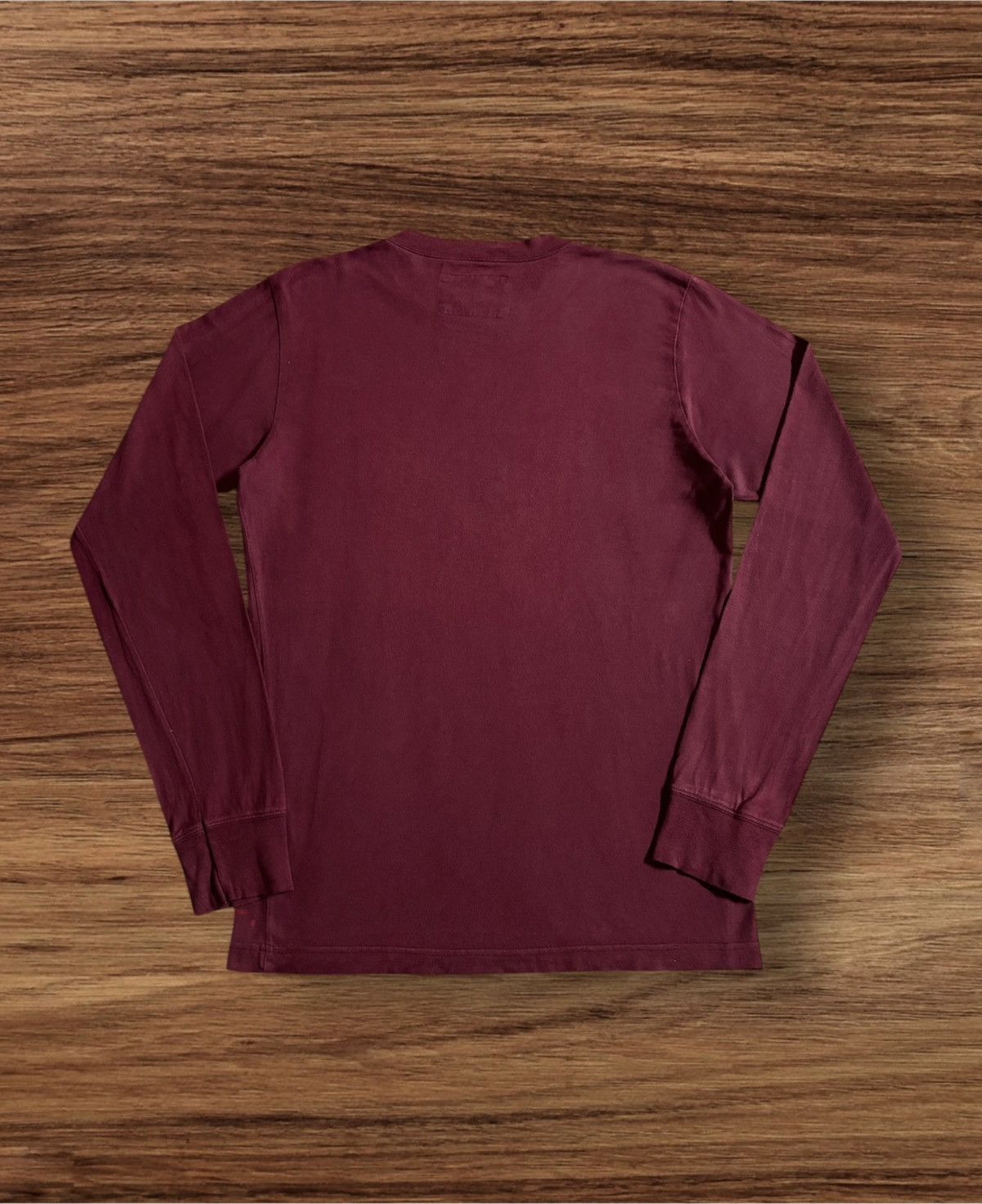 agnes b. 🔥RARE🔥🔥agnes b. SANG NEUF Maroon Color Long Sleeve T-Shirt Size US M / EU 48-50 / 2 - 2 Thumbnail