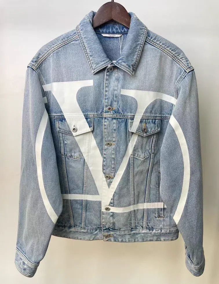 Valentino Valentino Blue denim jacket Size US S / EU 44-46 / 1 - 1 Thumbnail