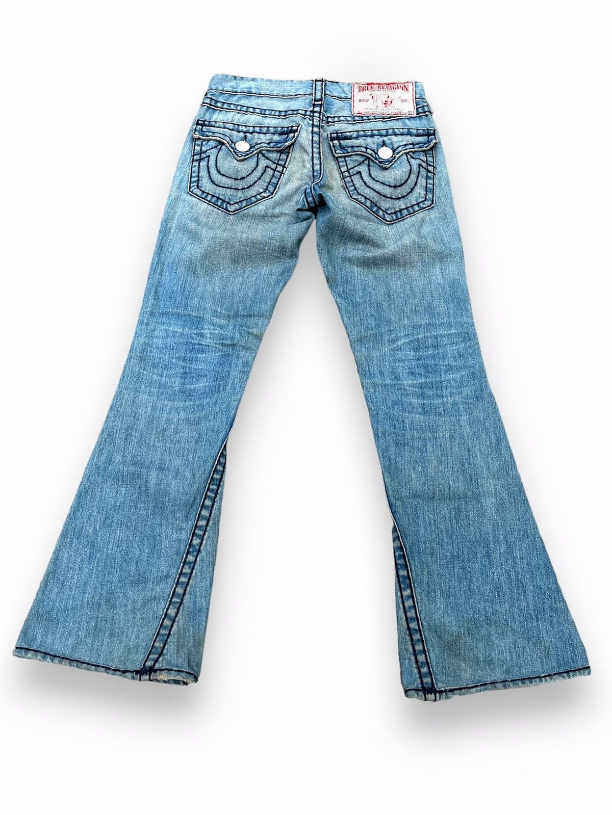 If Six Was Nine × Le Grande Bleu (L.G.B.) × True Religion True Religion Flared Denim Pants Size US 31 - 1 Thumbnail