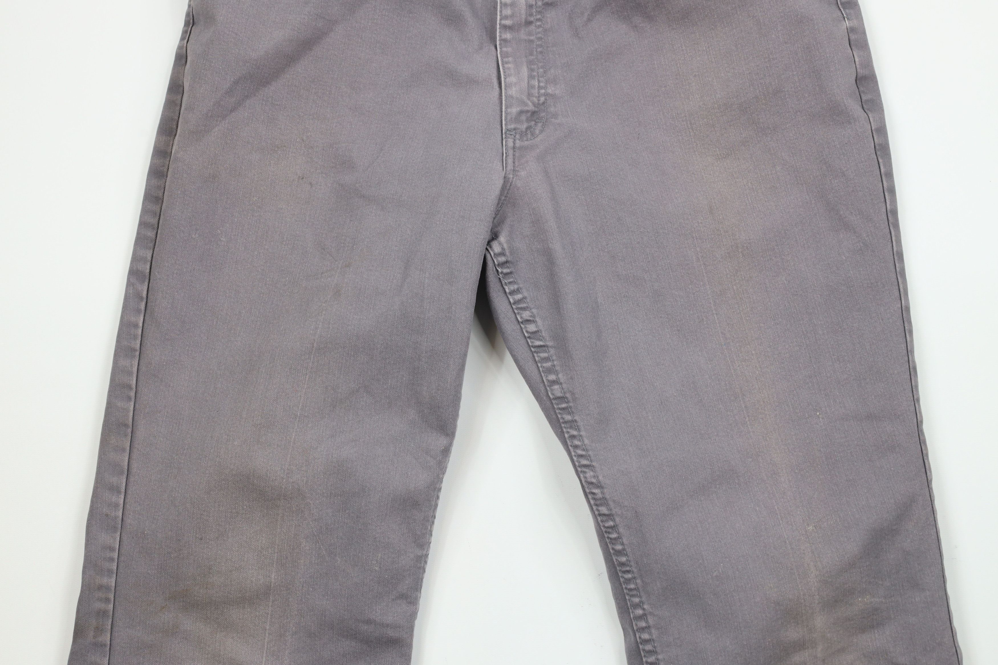 Vintage Vintage 70s Streetwear Canvas Wide Leg Bell Bottoms Pants Size US 36 / EU 52 - 3 Thumbnail