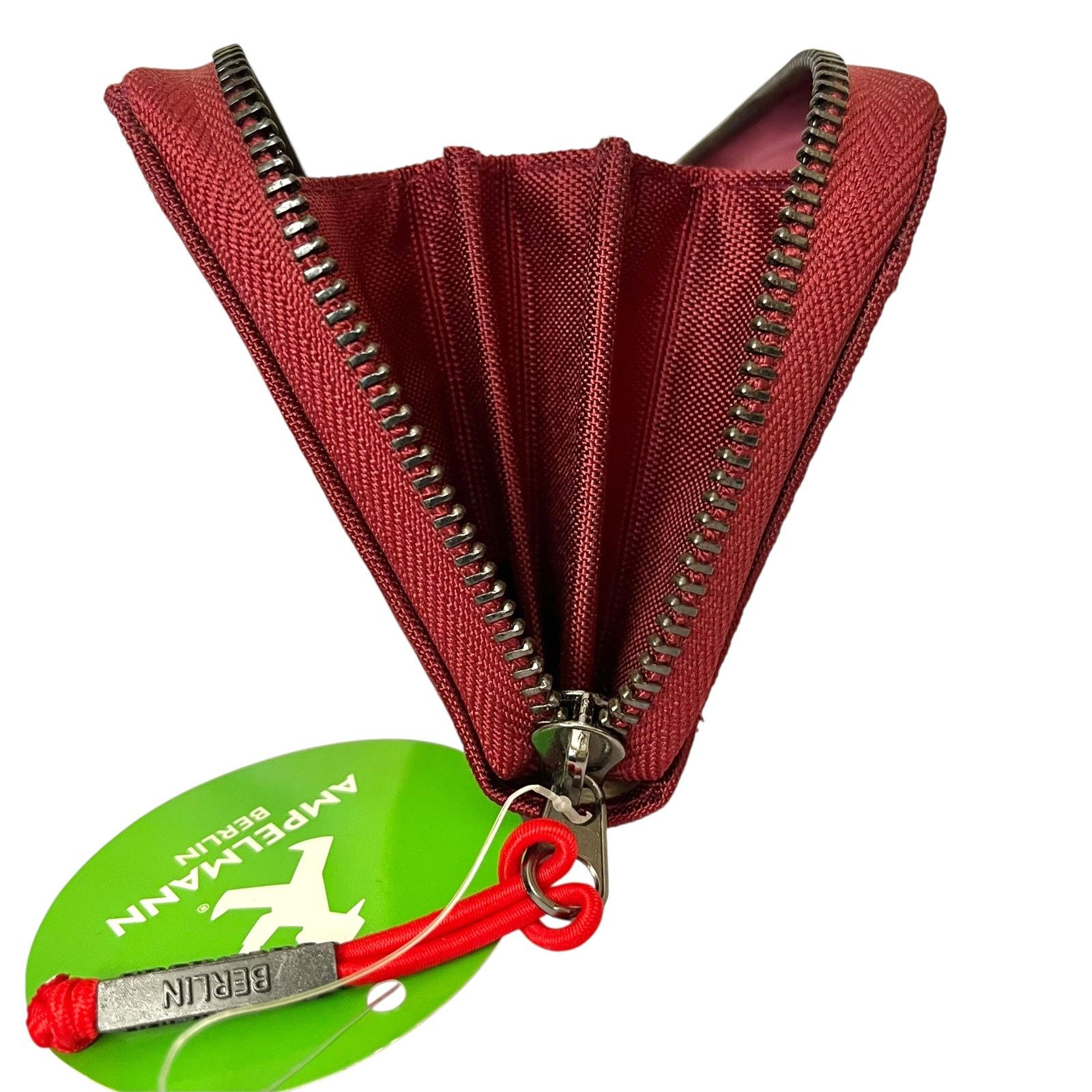 Other NWT Ampelmann Berlin Red Zip-Around Finance Minister Wallet Size ONE SIZE - 5 Thumbnail