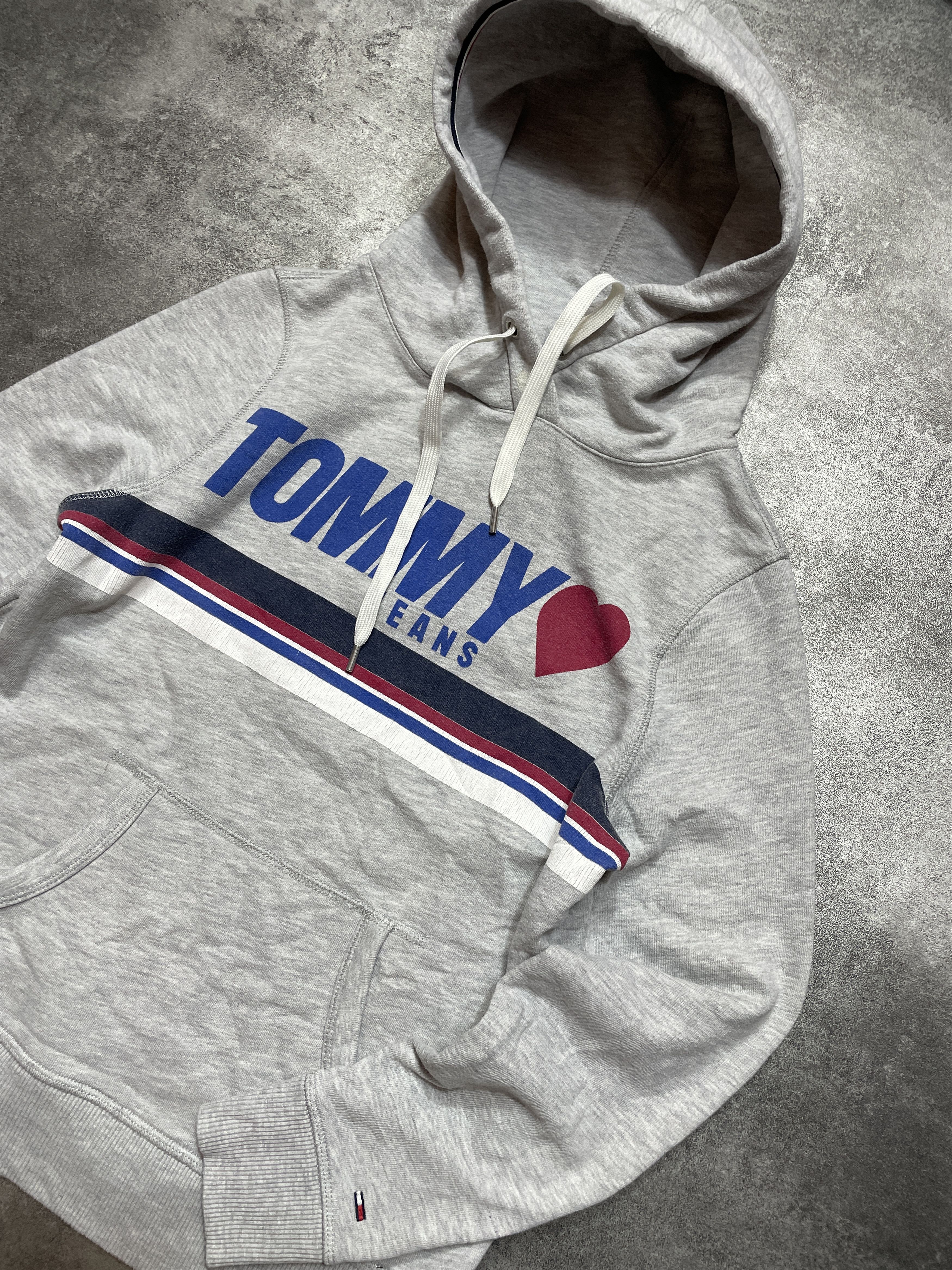 Tommy Hilfiger 🔥Offers🔥Tommy Hilfiger Jeans Hoodie Streetwear Hype Size S / US 4 / IT 40 - 2 Thumbnail