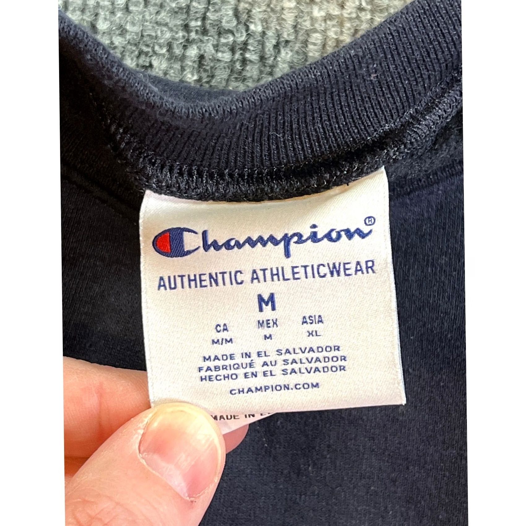 Champion VINTAGE Champion Tennessee Sweatshirt Mens M Navy Arched Graphic Pullover Logo Size US M / EU 48-50 / 2 - 5 Thumbnail