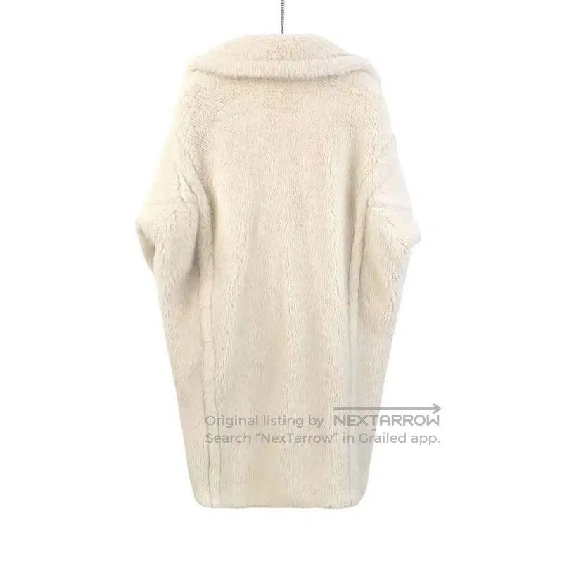 Max Mara MaxMara Alpaca Wool Women's Coat in White . Size S / US 4 / IT 40 - 2 Thumbnail