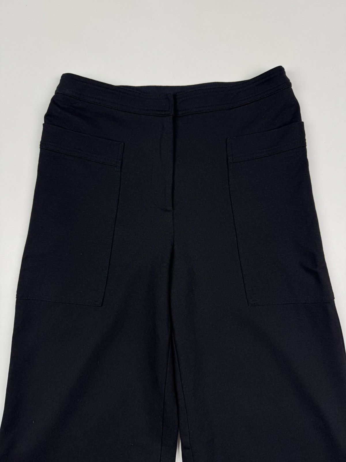 Other Liviana Conti Wide-Leg Black Sweat Pants Size 28" / US 6 / IT 42 - 5 Thumbnail