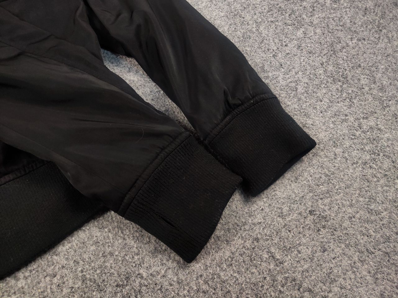 HARE Hare Japan Bomber Flight Minimalistic black Jacket Vintage Size US M / EU 48-50 / 2 - 9 Thumbnail