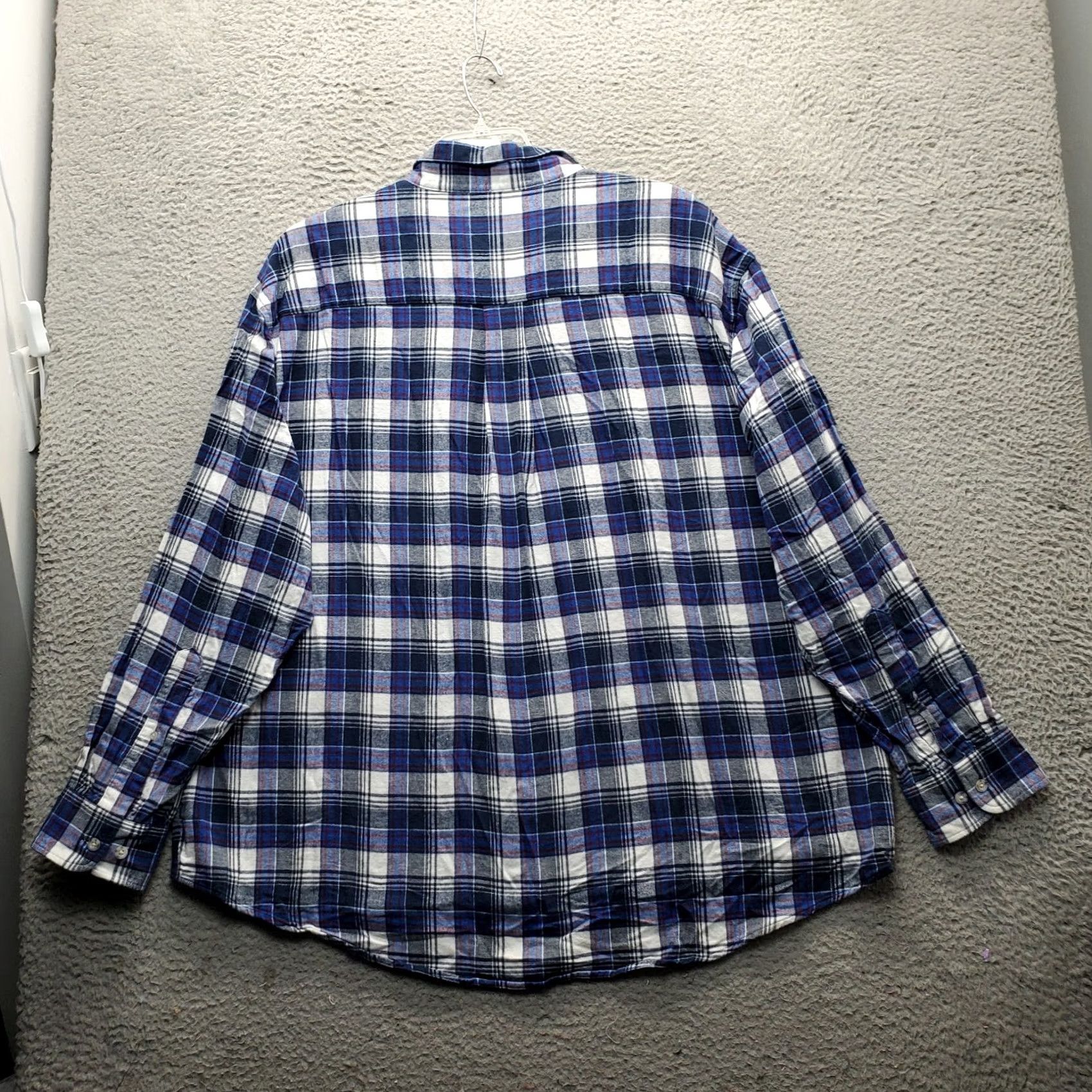 Vintage Cabela's Flannel Shirt Mens 3XL Multi Plaid Long Sleeve Button-Down Size US XXL / EU 58 / 5 - 2 Thumbnail