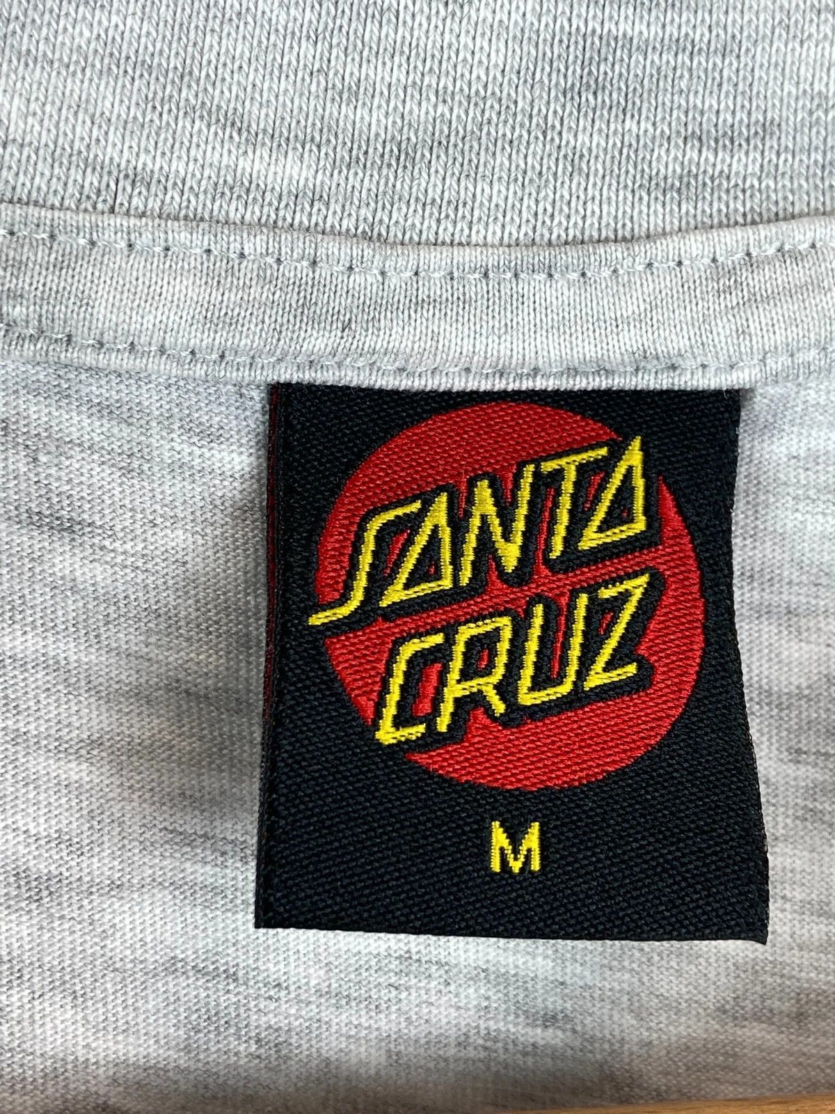 Santa Cruz Skateboards Santa Cruz Grey Tee / Clean Skate Heritage (M) Size US M / EU 48-50 / 2 - 5 Thumbnail