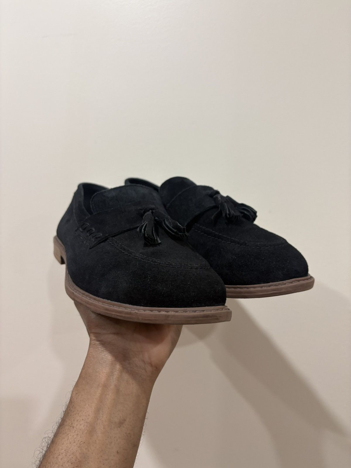 Other Suede Tassel Loafers Size US 10.5 / EU 43-44 - 2 Thumbnail
