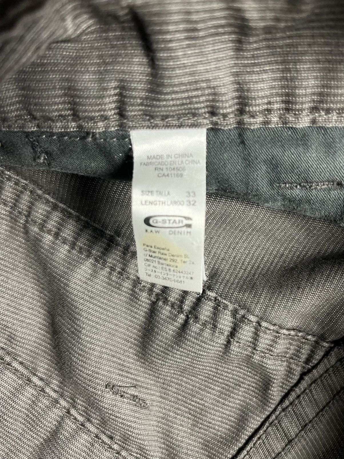 G-Star G star pants baggy corduroy opium avant garde size 33/32 Size US 33 - 4 Thumbnail