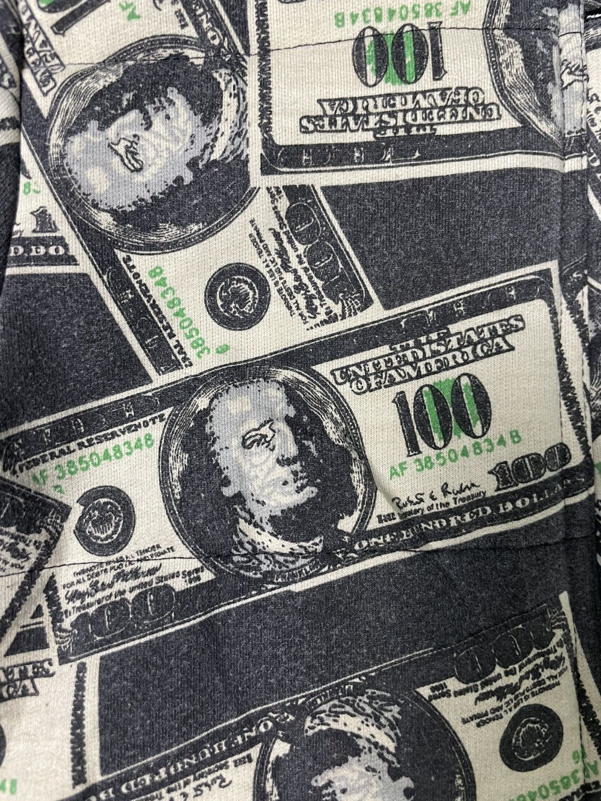 Designer × Japanese Brand × Vintage Japanese Brand x Rare Dollar Money Printed Jacket (32) Size US S / EU 44-46 / 1 - 13 Thumbnail