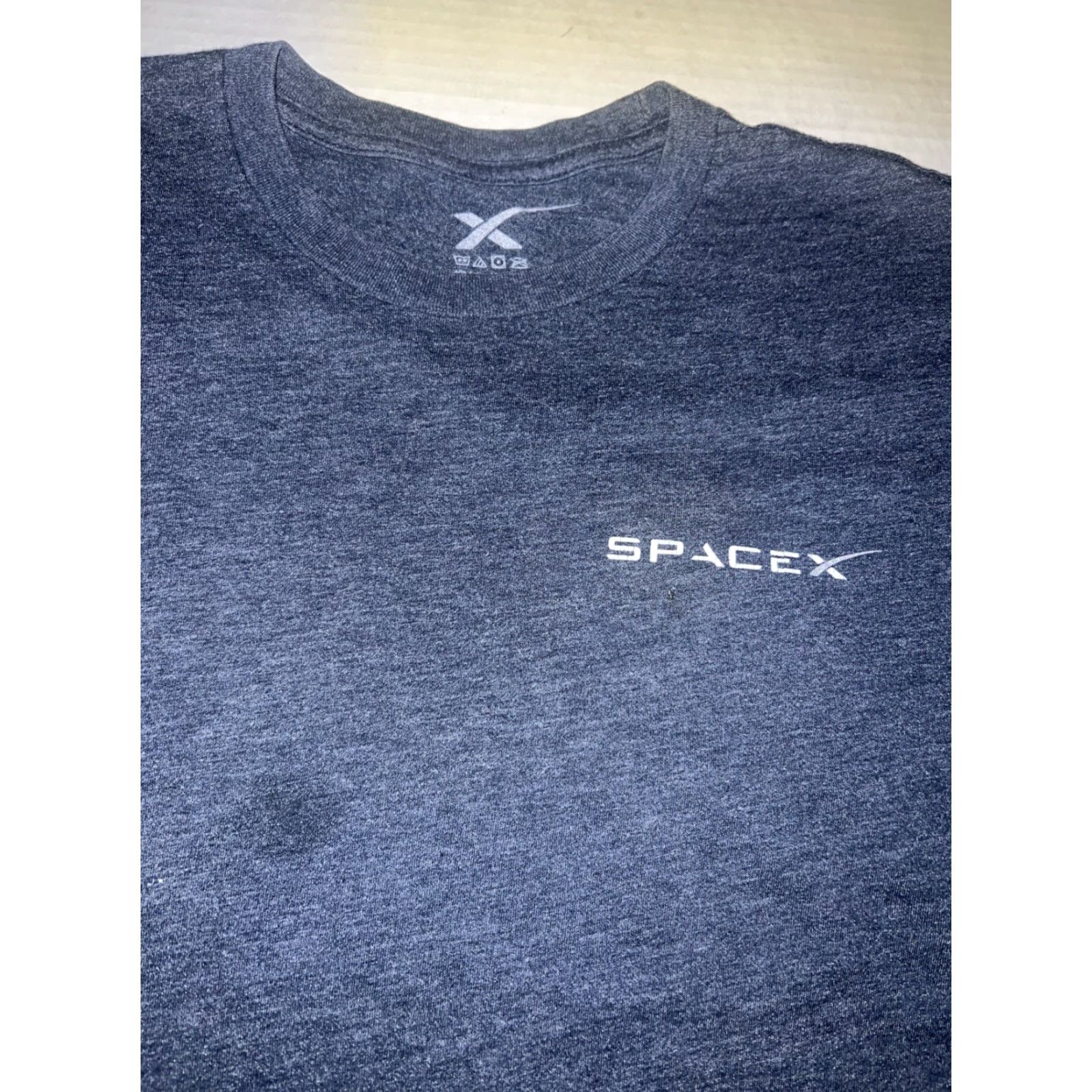 Vintage VINTAGE SpaceX Telstar 18 Clover Vantage Shirt Adult Medium Gray Rockets Space Shirt SpaceX Tee 90s USA Space Shirt Mens Wenfis Size US M / EU 48-50 / 2 - 5 Thumbnail