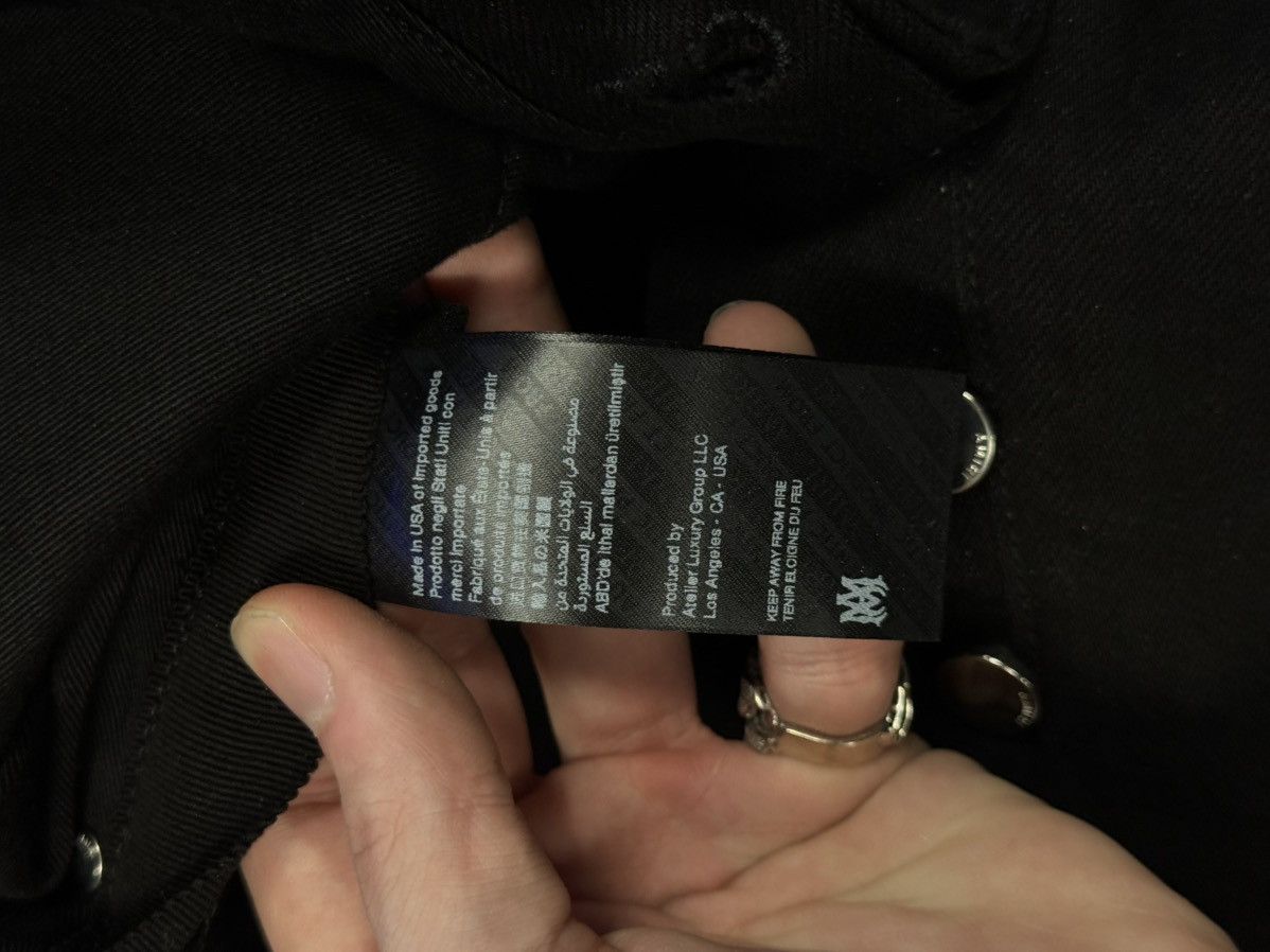 Amiri Amiri Jeans Black Plain Size 36 NEW W/ Tags Size US 36 / EU 52 - 10 Thumbnail