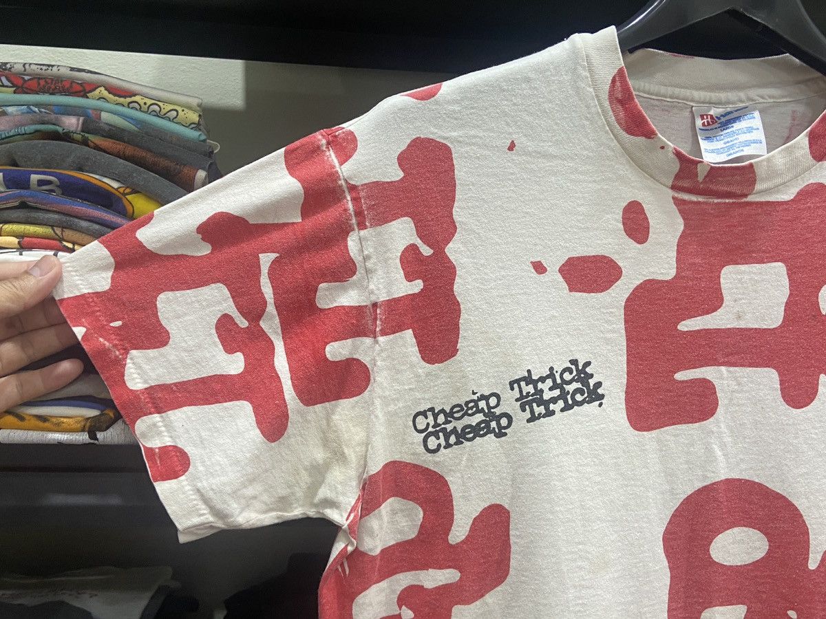 Band Tees × Vintage Vintage 1993s Cheap Trick OVP rock Band TOUR T-SHIRT Size US L / EU 52-54 / 3 - 7 Thumbnail