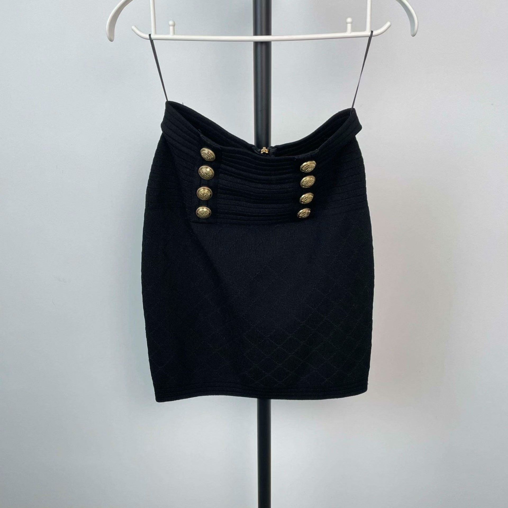 Balmain Balmain Black Skirt 38 Women Size 38" / US 16 / IT 52 - 1 Thumbnail