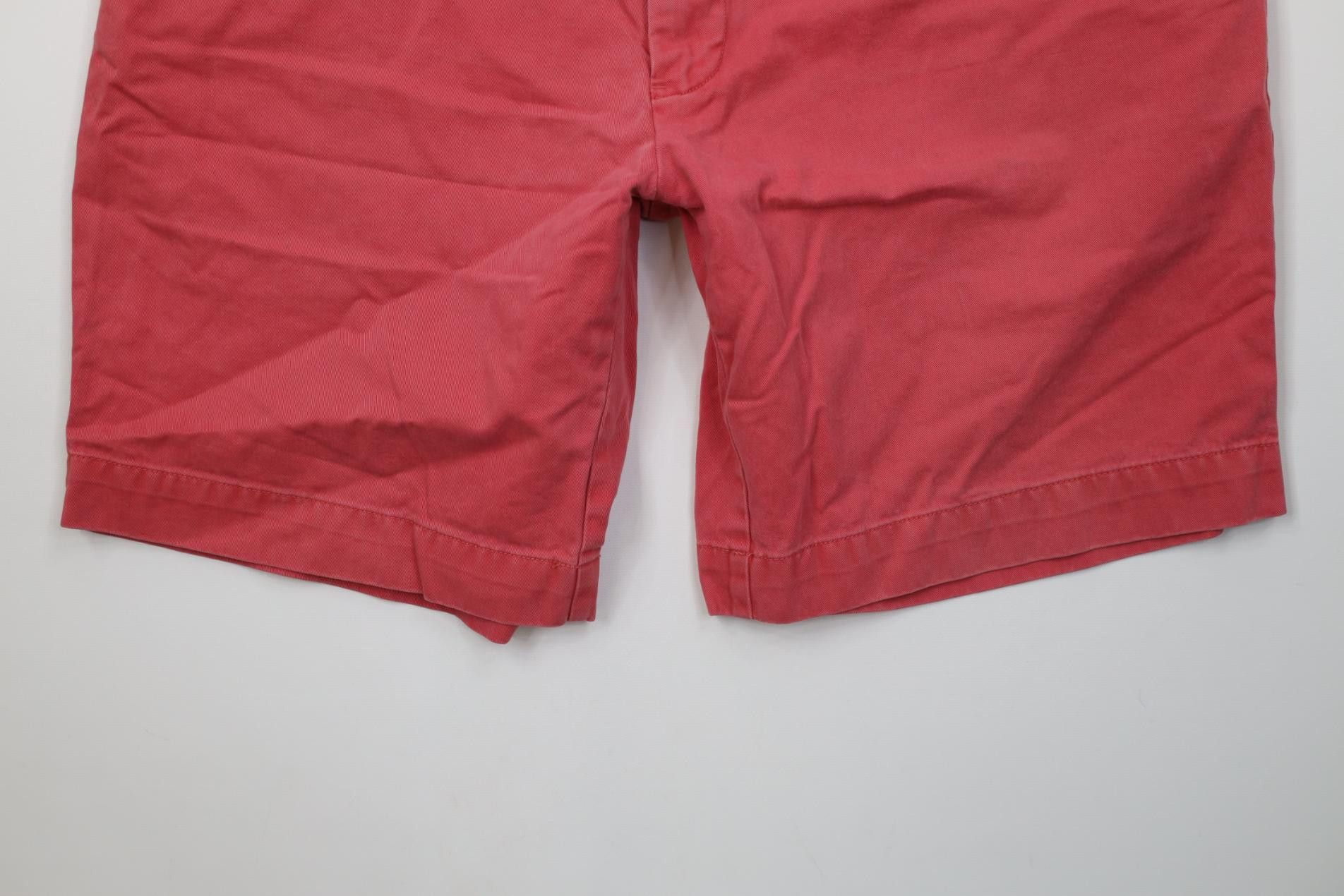 Polo Ralph Lauren Vintage Y2K Ralph Lauren Above Knee Chino Golf Shorts Red Size US 36 / EU 52 - 4 Thumbnail