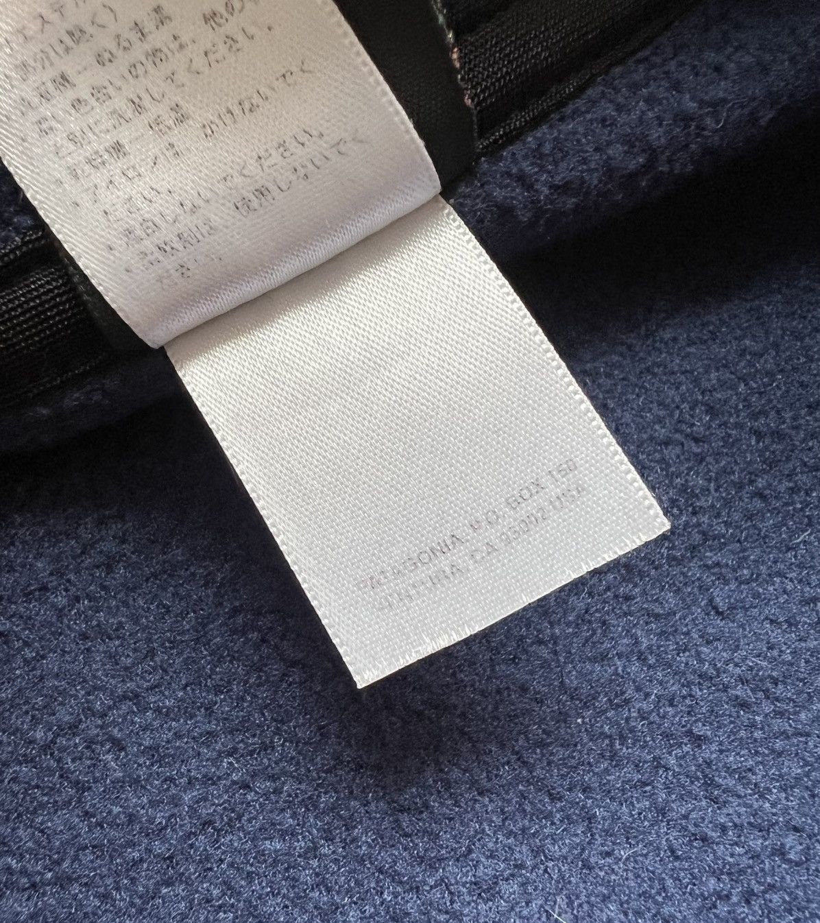 Patagonia × Vintage Vintage Patagonia Capilene 1/4 Zip Fleece Pullover Navy Blue Size US M / EU 48-50 / 2 - 8 Thumbnail