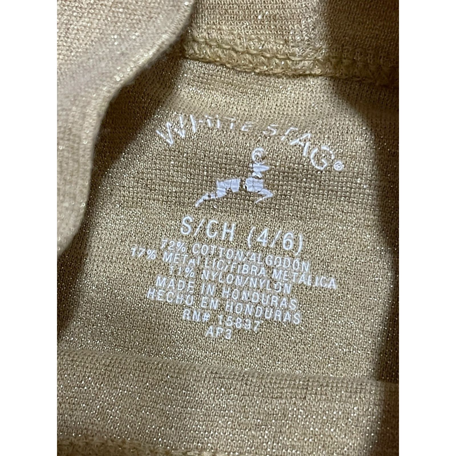 Vintage White Stag Shirt Women's Size Small Yellow Long Sleeve Mock Neck Shirt S Womens Yellow Long Sleeve Mock Neck Modern Casual 90s? Size S / US 4 / IT 40 - 7 Thumbnail