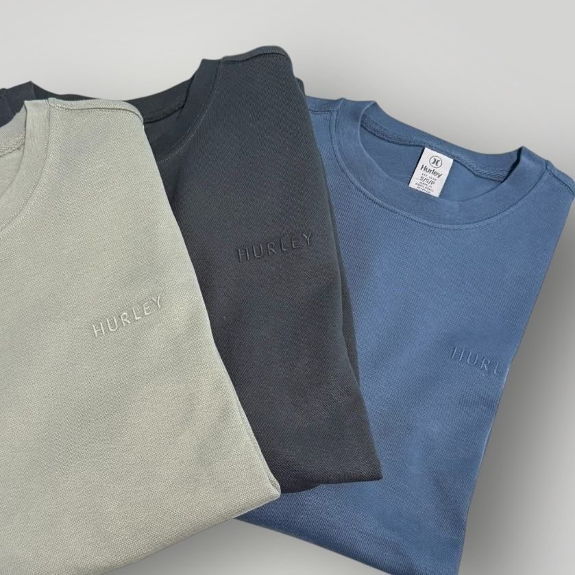 Hurley Hurley Men's Crewneck Sweatshirt Small 3-Pack Bundle Size US S / EU 44-46 / 1 - 1 Thumbnail