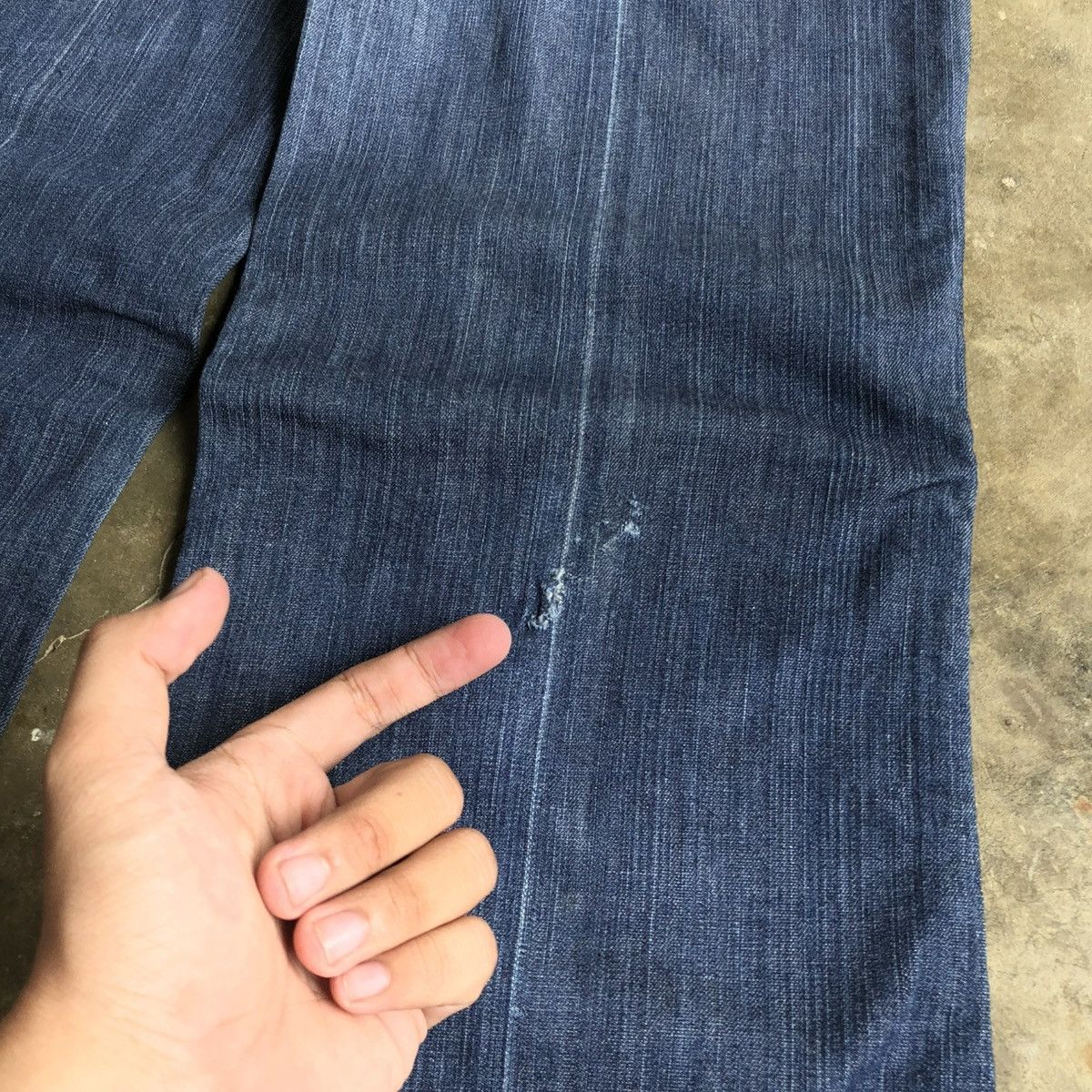 If Six Was Nine 🇯🇵 2000s Gap Multi Button Flared Bootcut Faded Jeans Blue Size US 29 - 9 Thumbnail