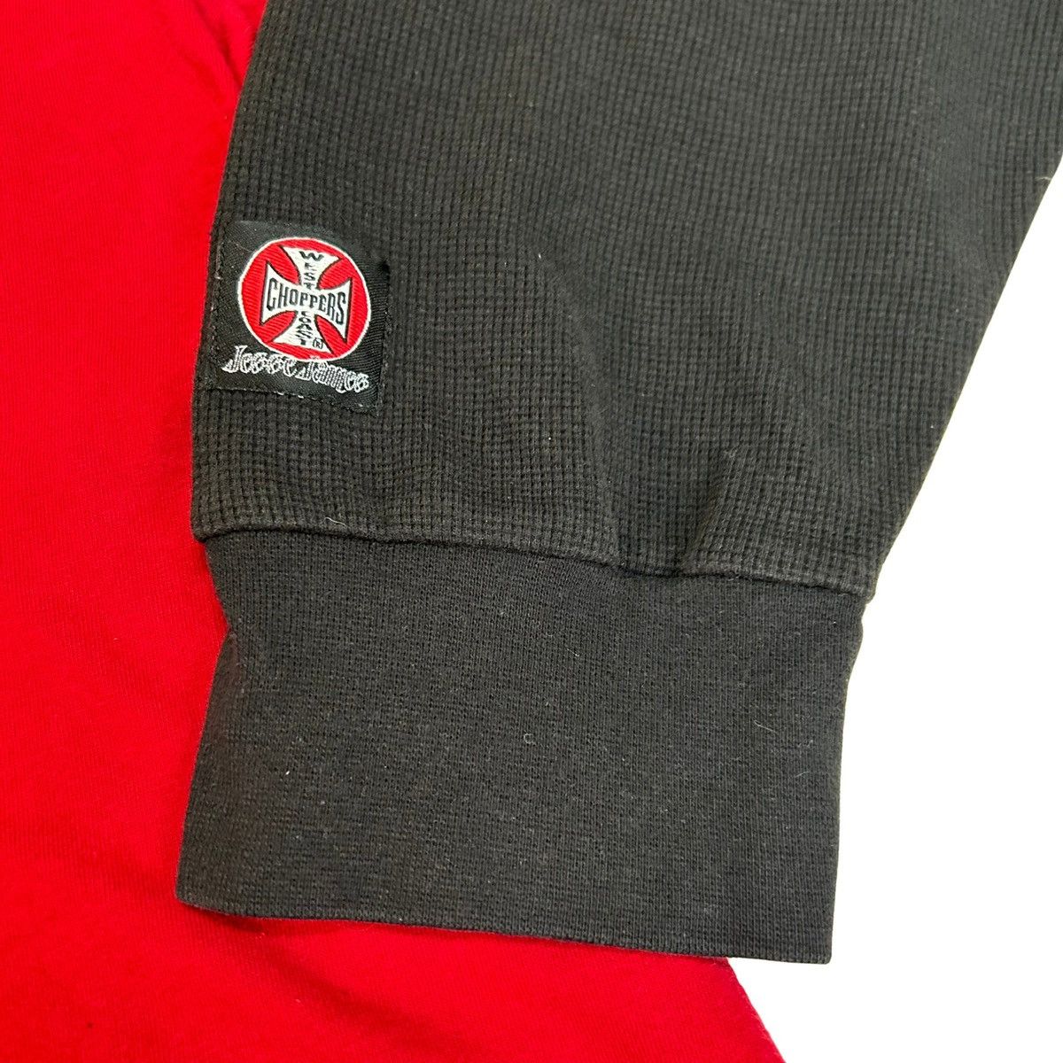 West Coast Choppers Vintage West Coast Choppers Waffle Knit Long Sleeve T Shirt Size US XXL / EU 58 / 5 - 5 Thumbnail