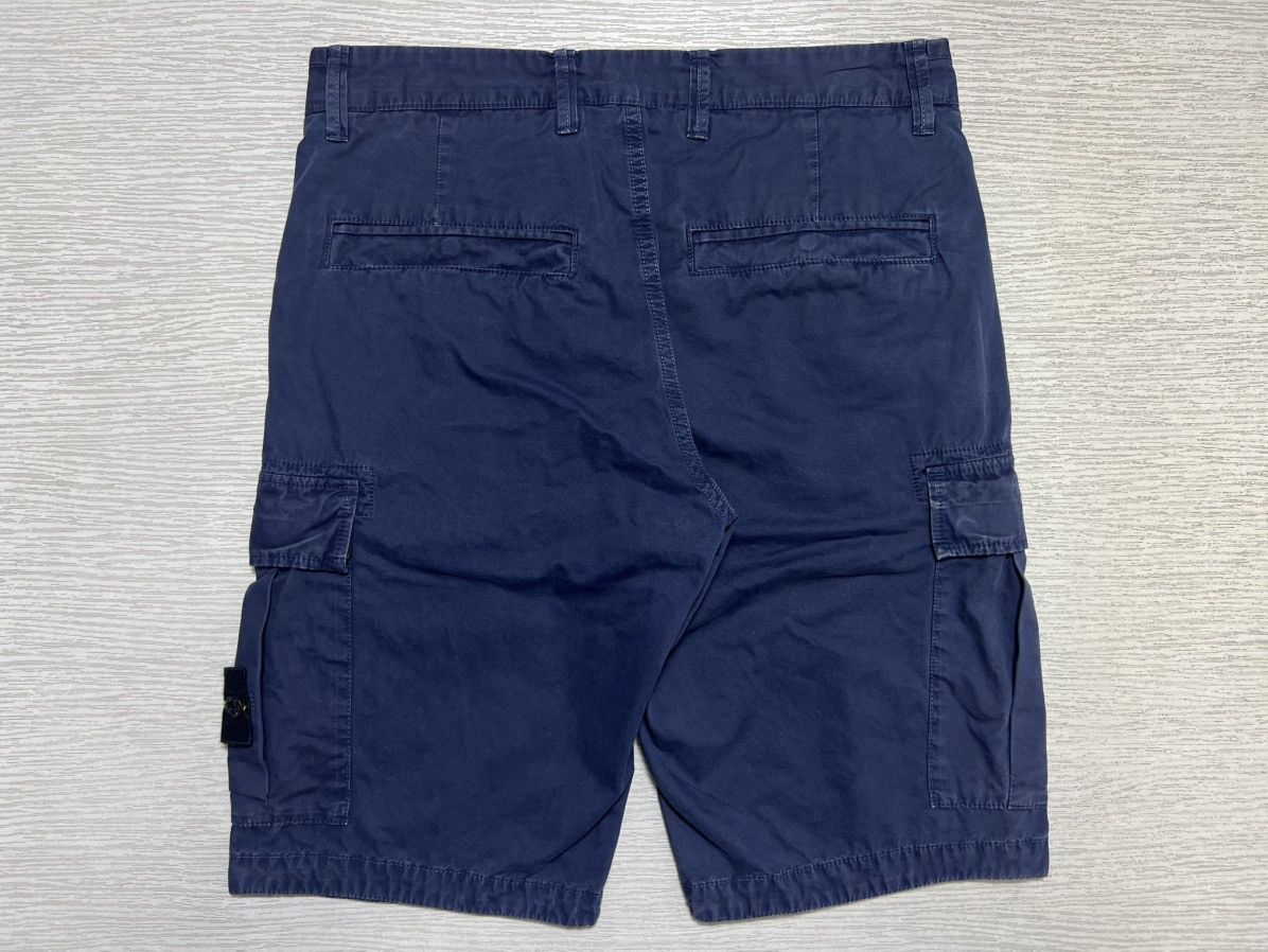 Stone Island Stone Island - Organic Cotton Cargo Shorts Size US 29 - 2 Thumbnail